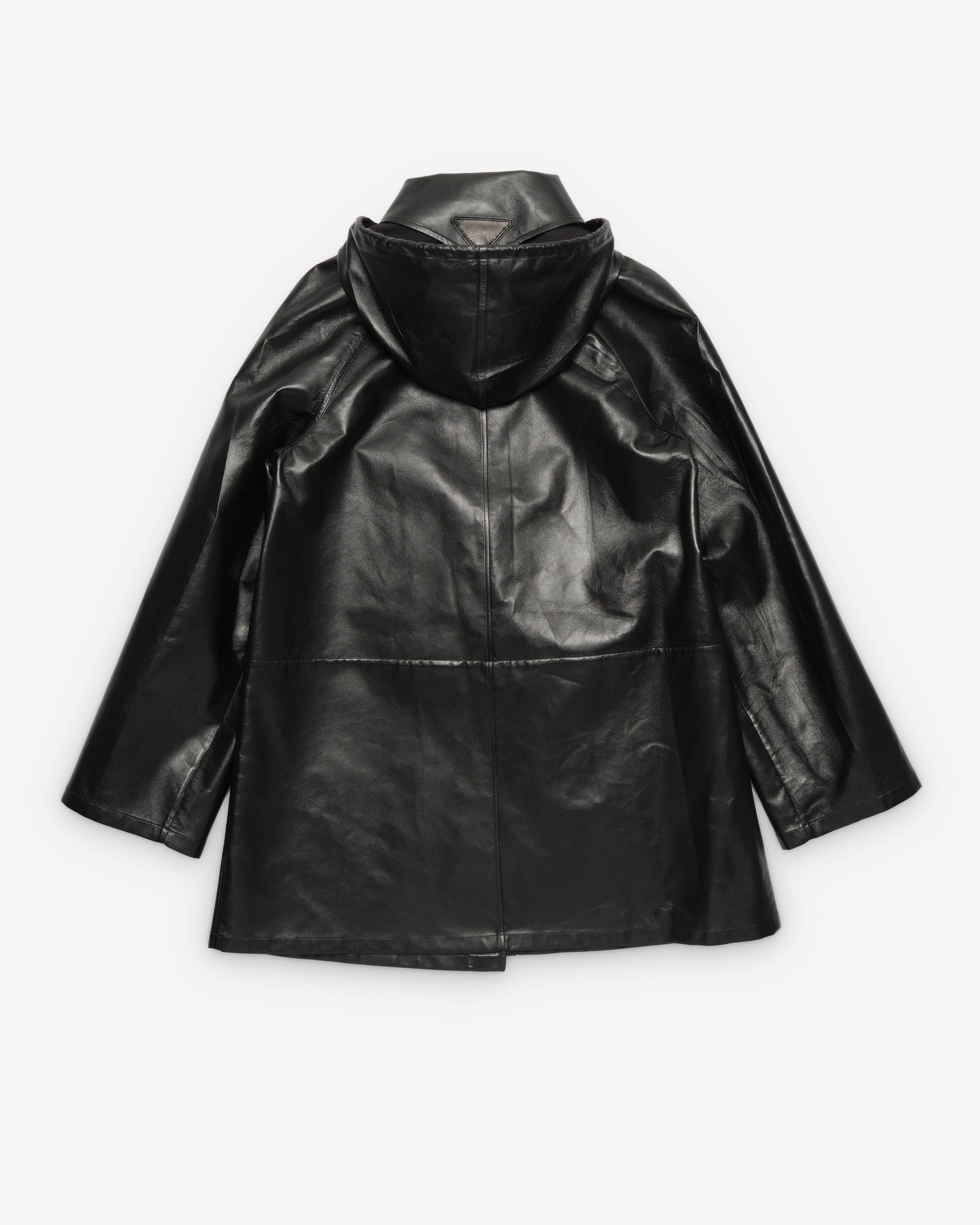 Womens Leather Caban Prada – Гарантія оригінальності – вид ззаду