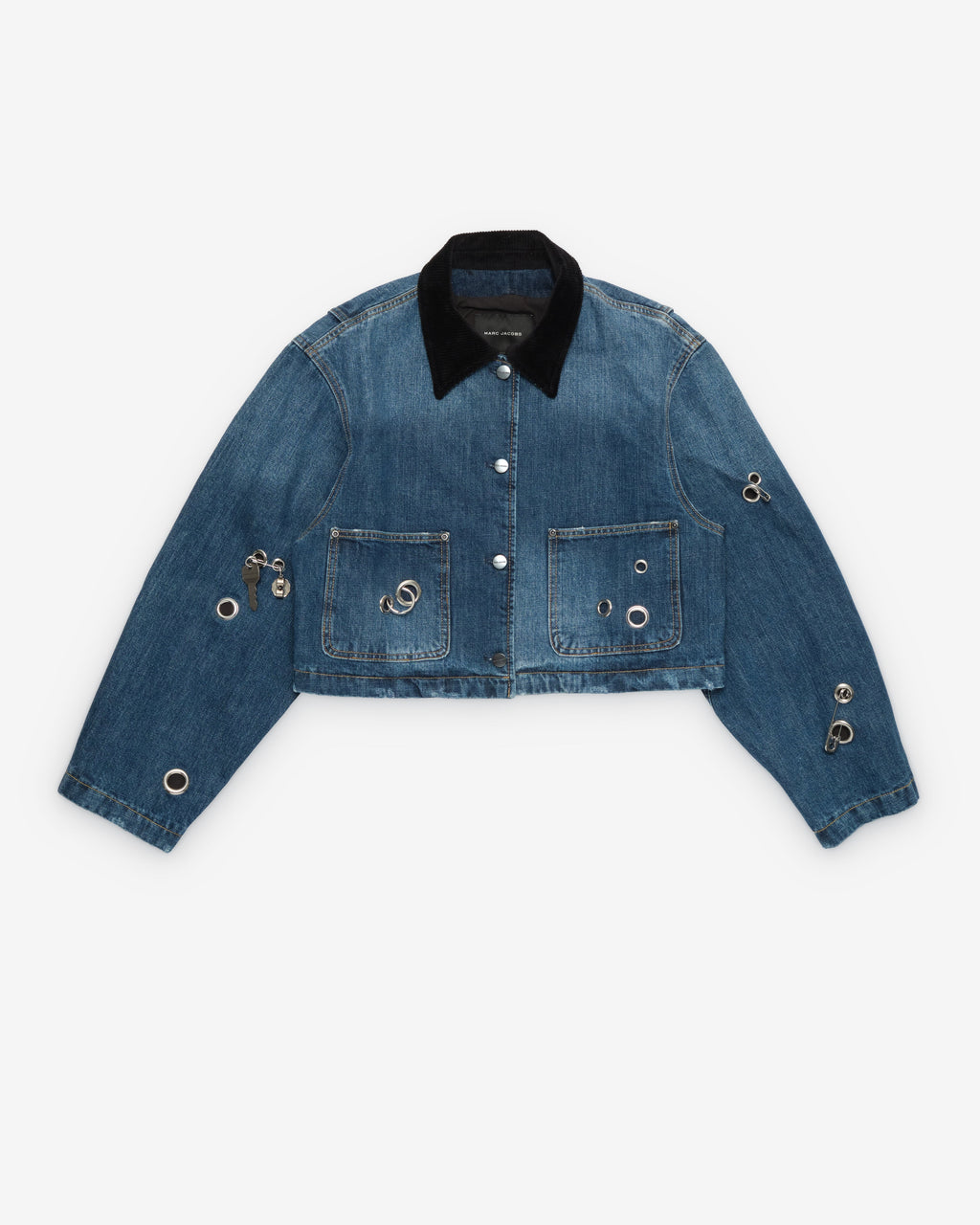 Womens Grommet Utility Jacket Marc jacobs – Гарантія оригінальності – боковий вид