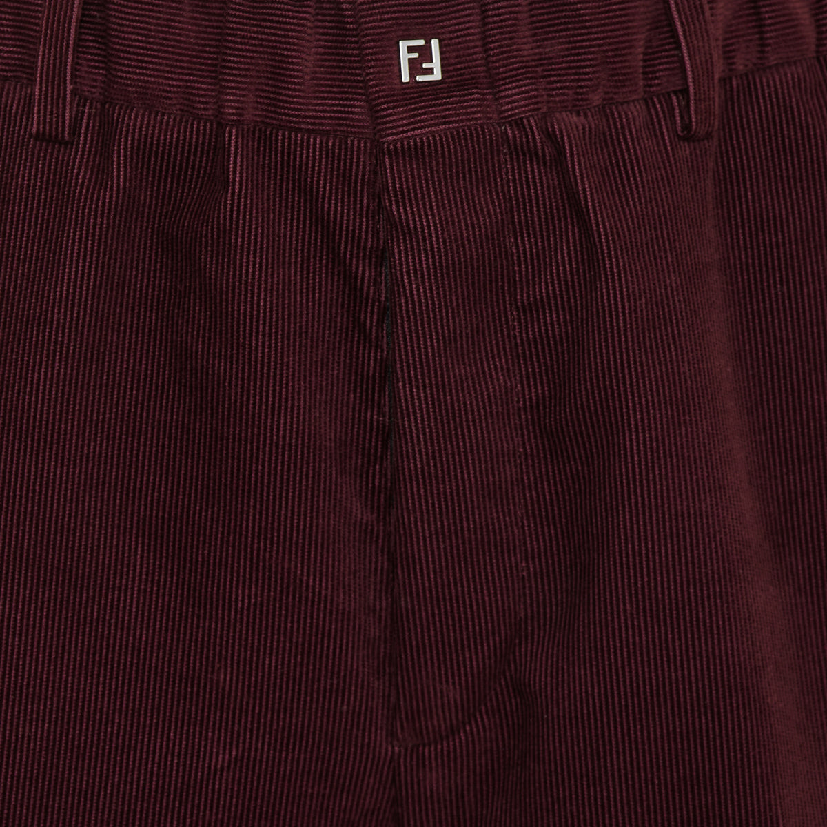 Оригінальна Cotton Corduroy Trousers Fendi – детальний вид