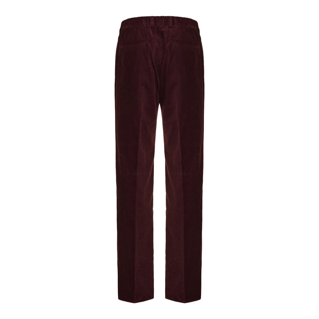 Оригінальна Cotton Corduroy Trousers Fendi – вид ззаду