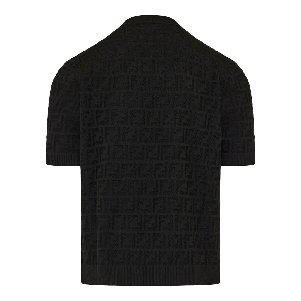 Ff Cotton Short Sleeve Pullover Fendi – Гарантія оригінальності – вид ззаду