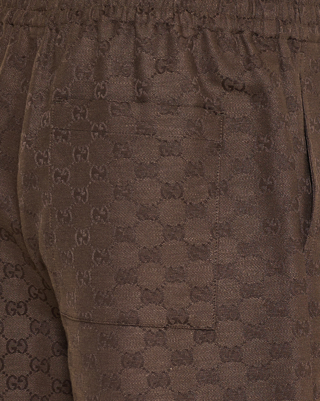 Gg Canvas Linen Blend Shorts Gucci оригінал – Купити в Україні – збільшений вид