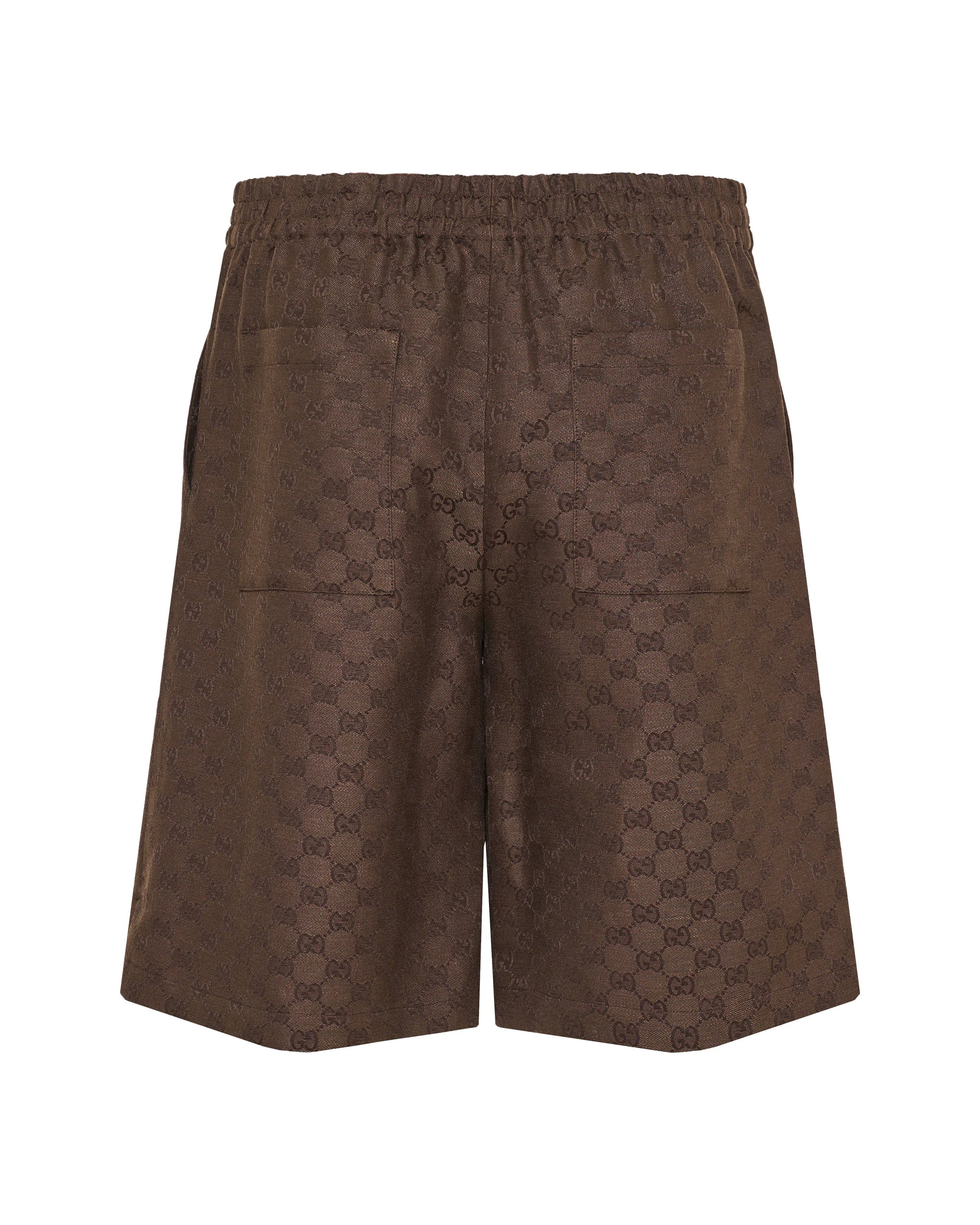 Gg Canvas Linen Blend Shorts Gucci оригінал – Купити в Україні – детальний вид