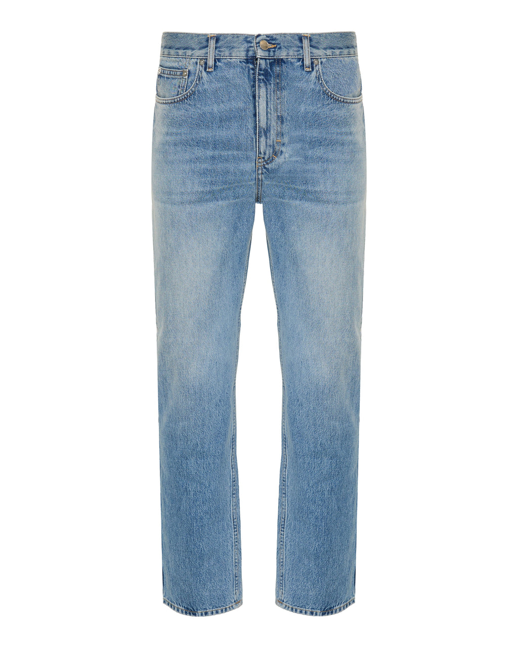 Slim Fit Cotton Denim Pants Gucci – Гарантія оригінальності – боковий вид