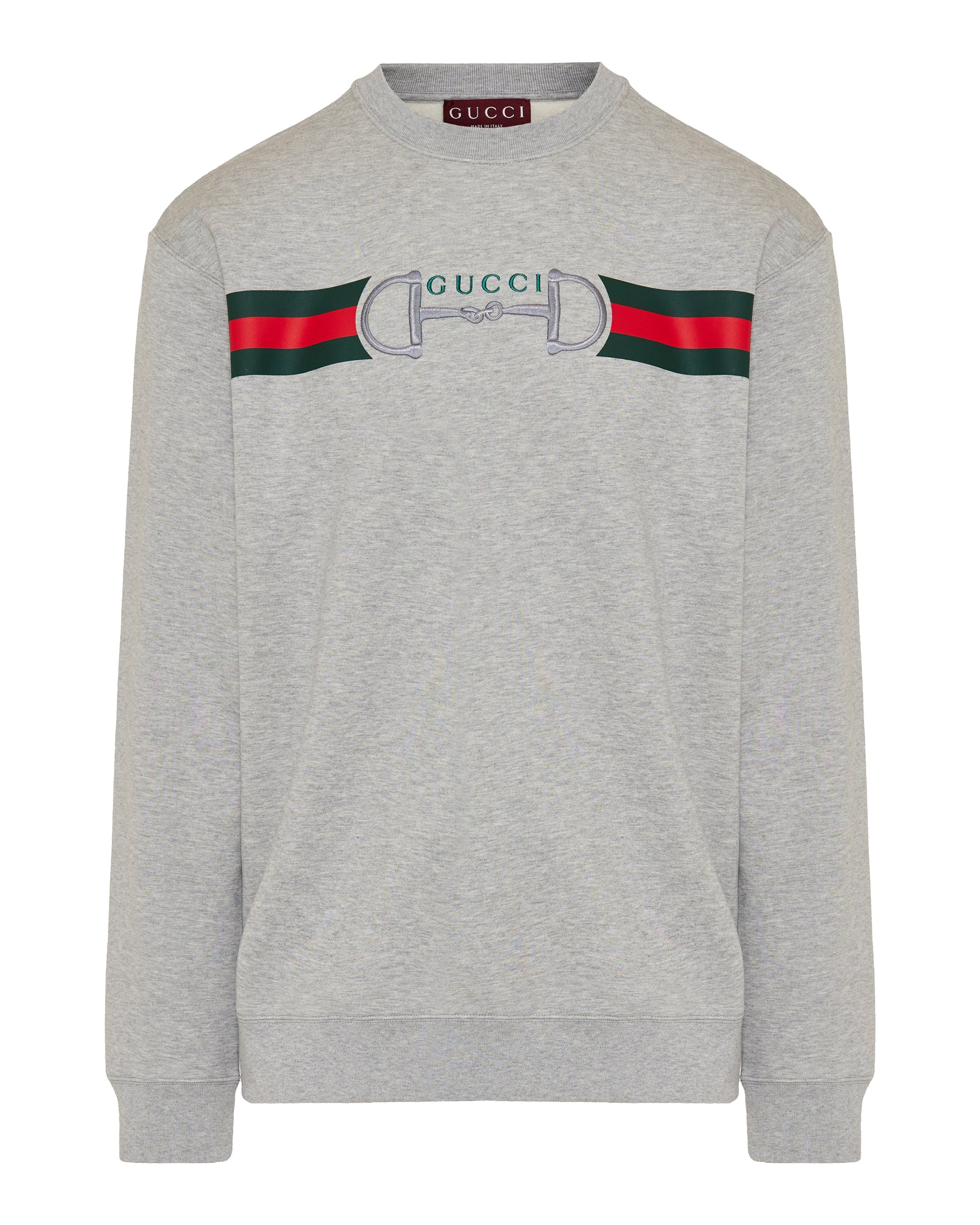 Оригінальна Printed Cotton Sweatshirt Gucci – боковий вид