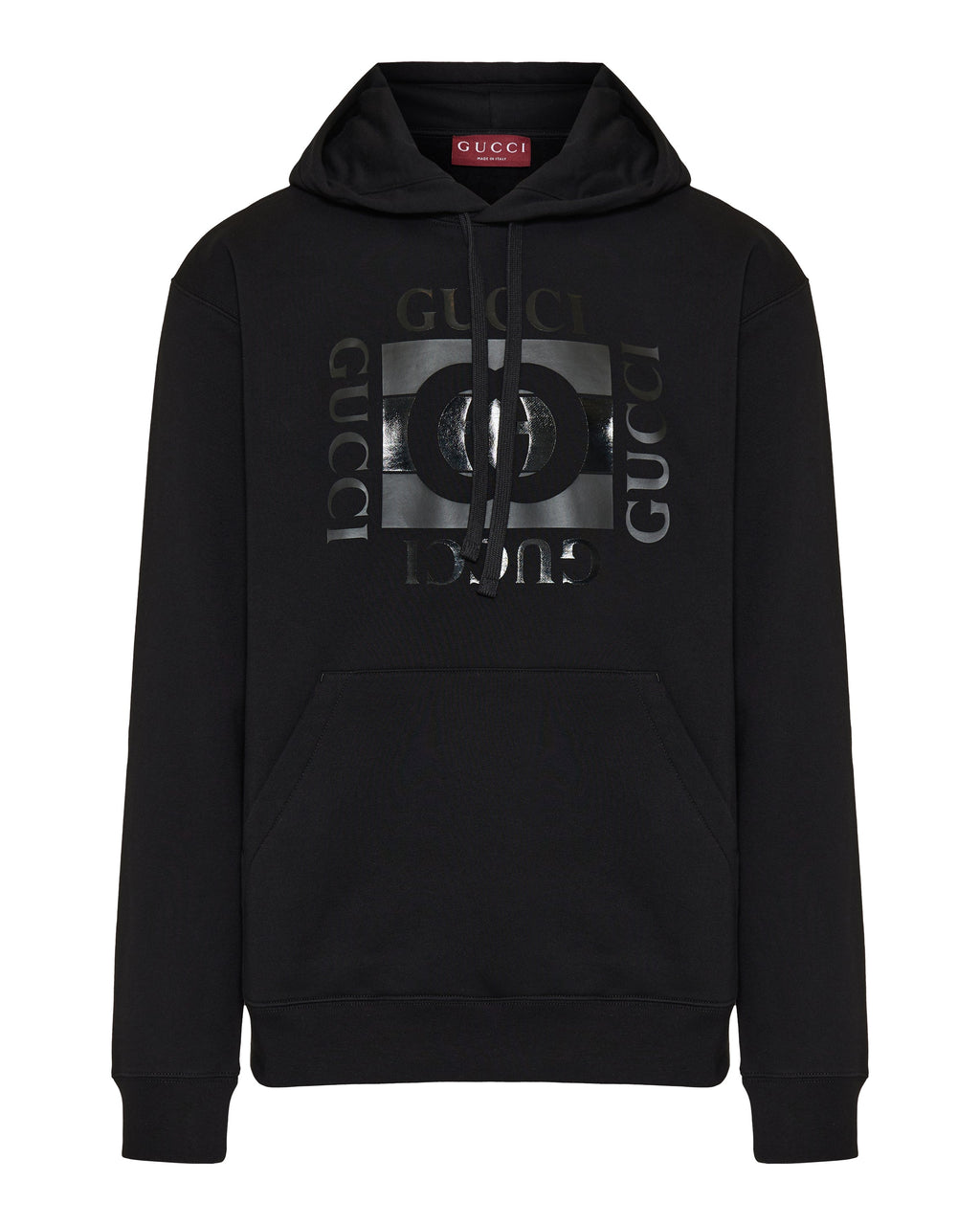 Printed Cotton Jersey Sweatshirt Gucci оригінал – Купити в Україні – боковий вид