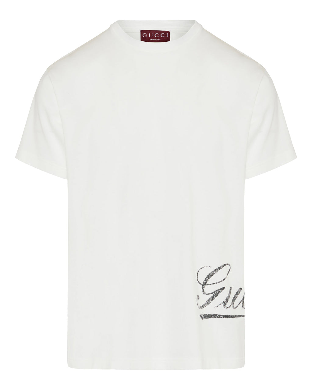 Cotton Jersey Printed T Shirt Gucci оригінал – Купити в Україні – боковий вид