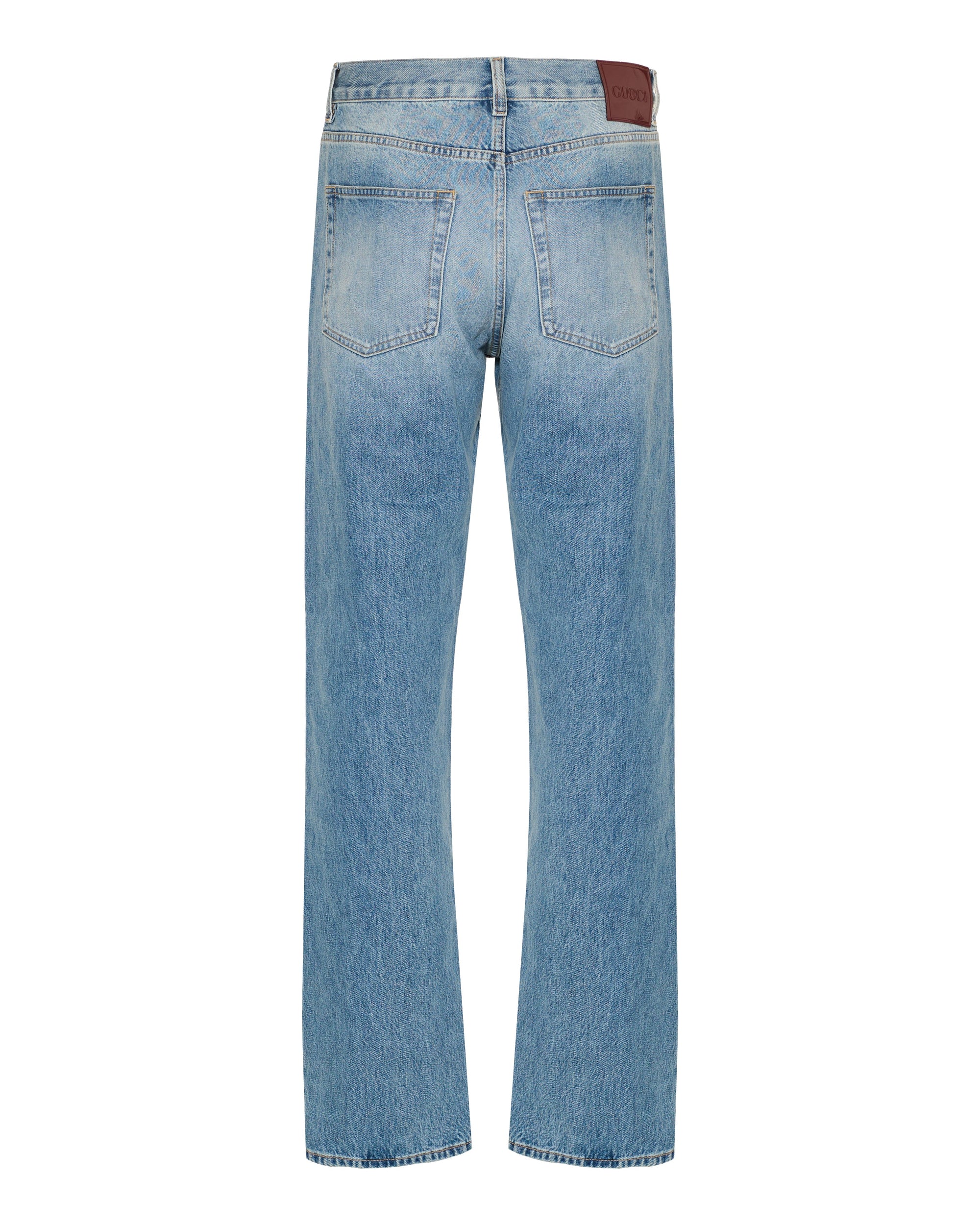Оригінальна Cotton Denim Trousers Gucci – детальний вид
