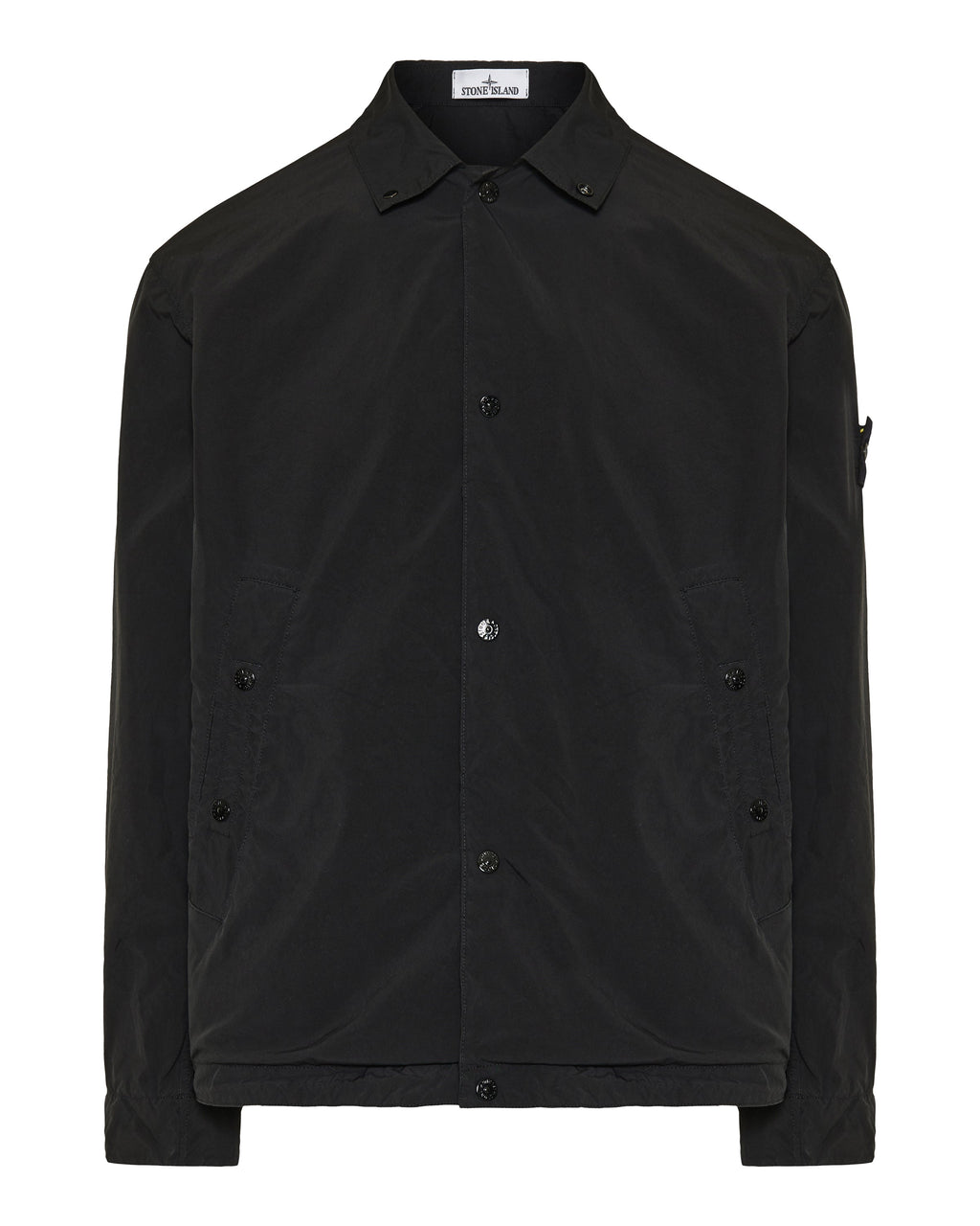 Оригінальна Coach Jacket In Technical Poly Fabric Stone island – боковий вид