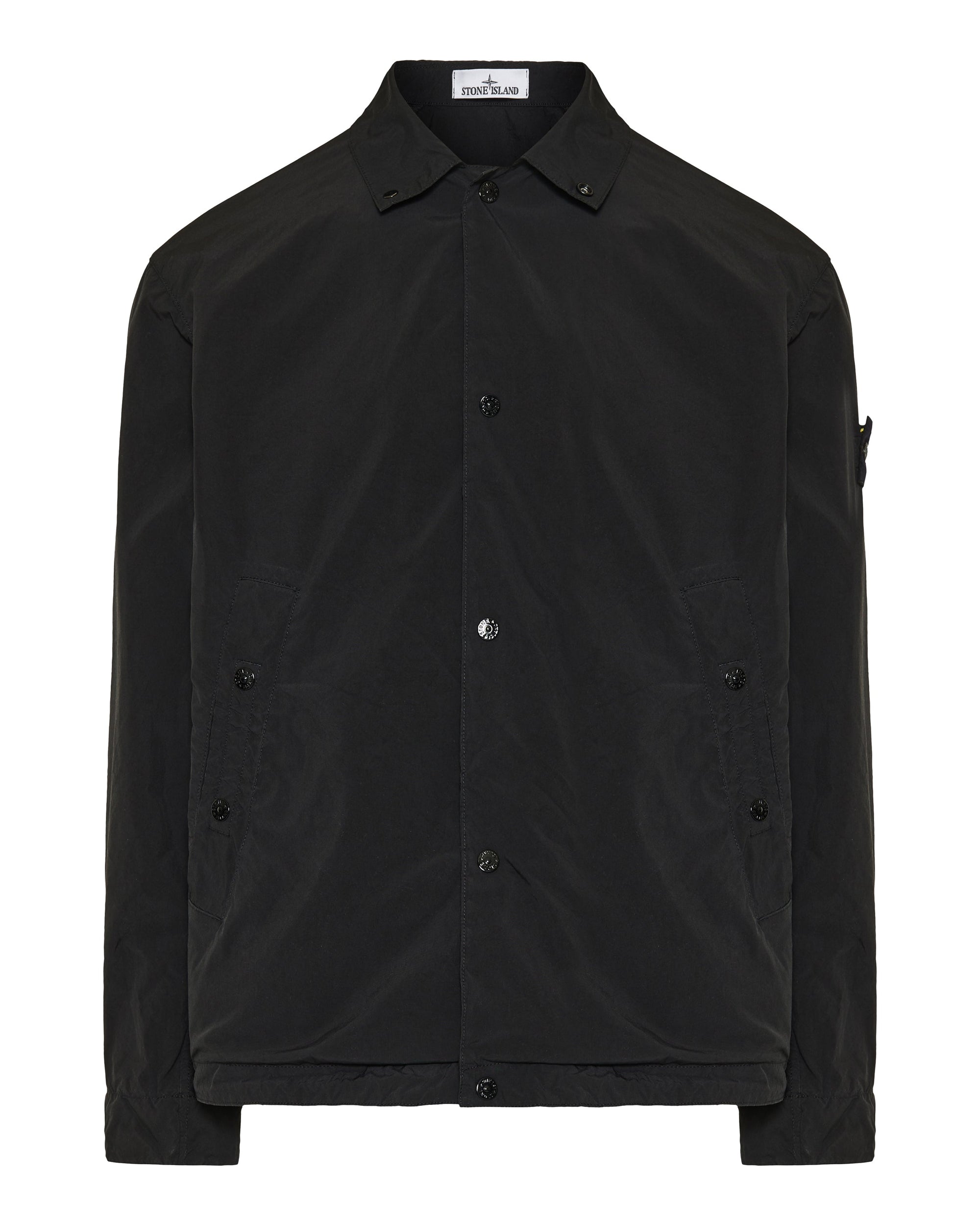 Оригінальна Coach Jacket In Technical Poly Fabric Stone island – боковий вид