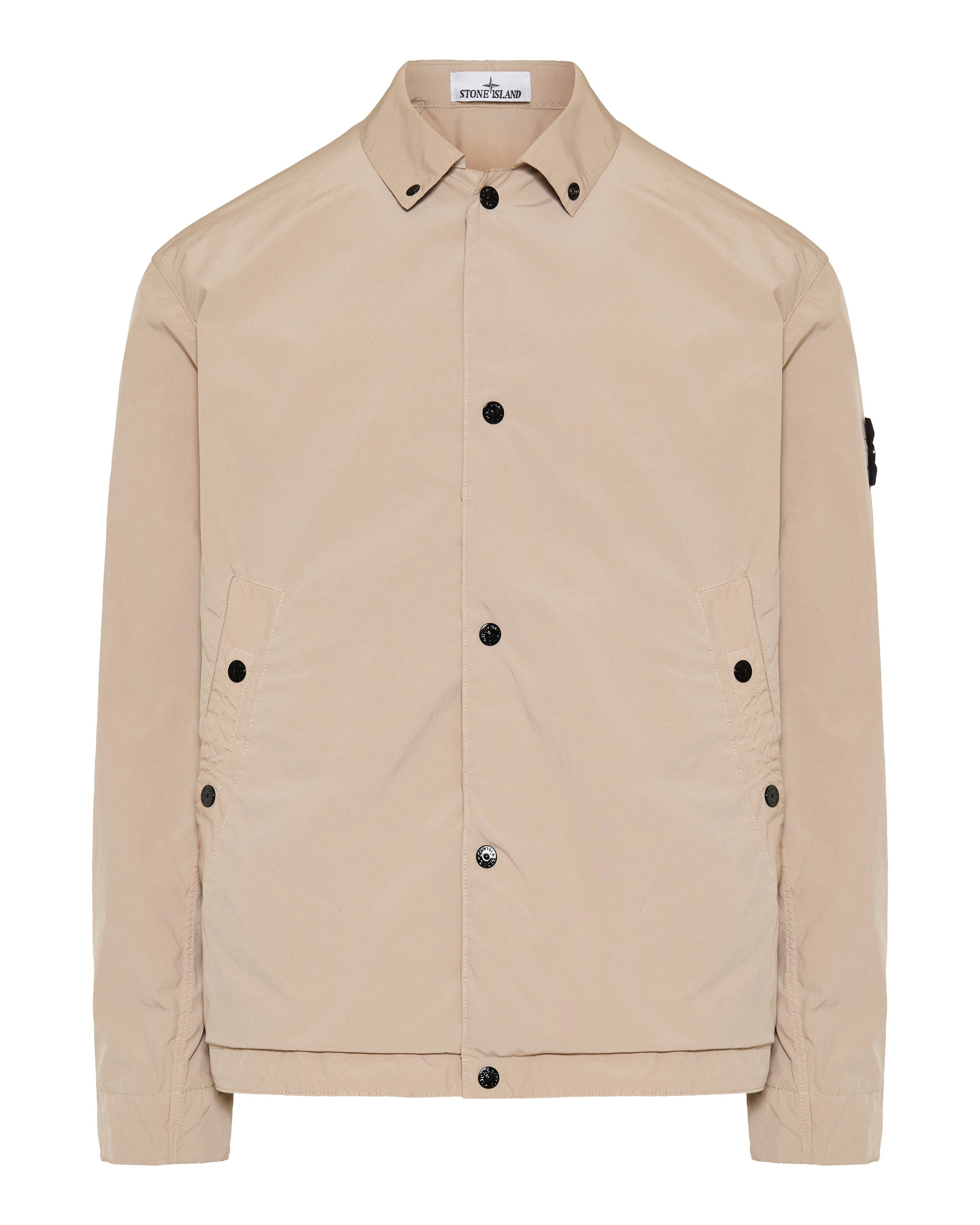 Compact Long Sleeve Nylon Jacket Stone island оригінал – Купити в Україні – боковий вид