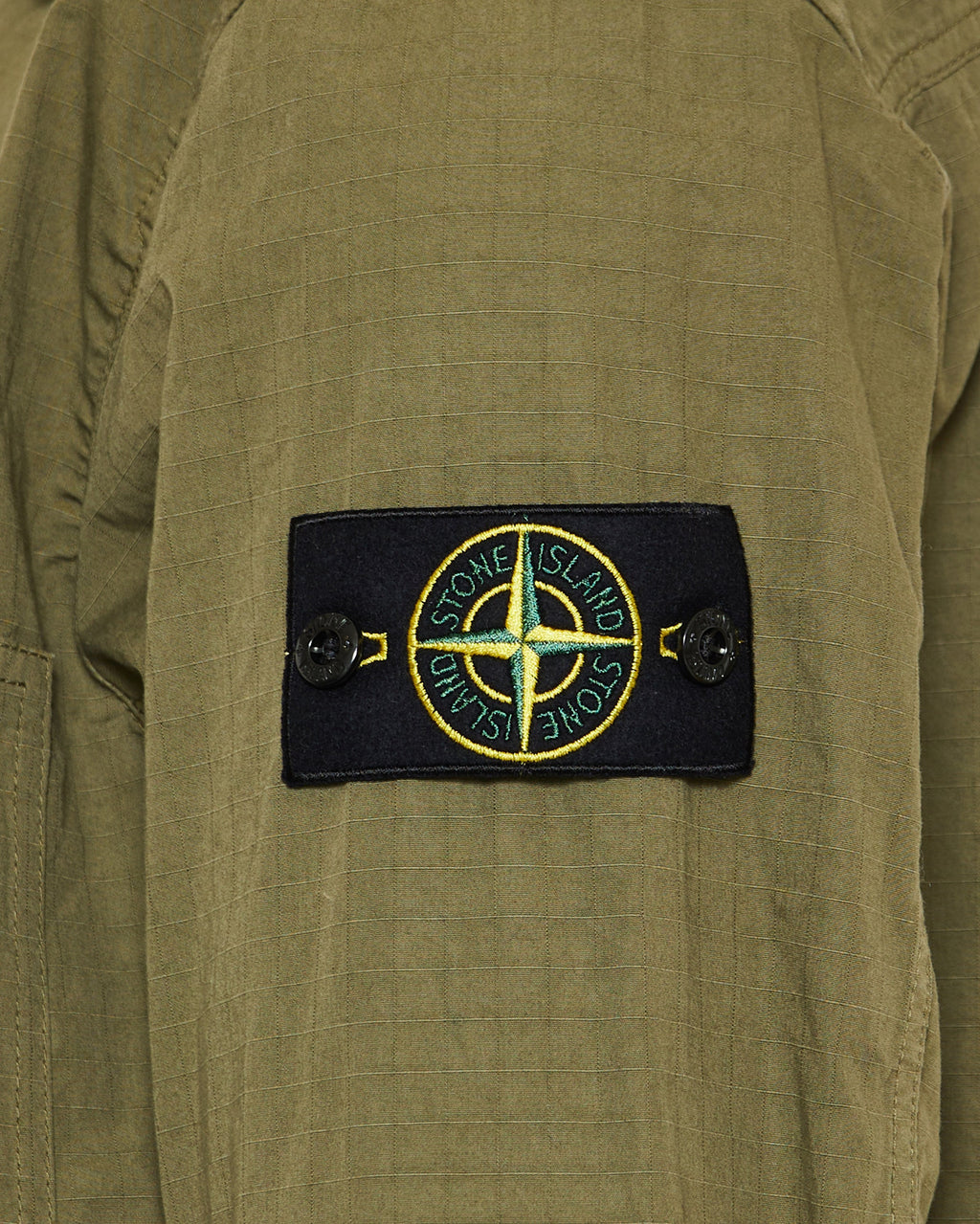 Comfort Fit Zip Up Overshirt Stone island – Гарантія оригінальності – збільшений вид