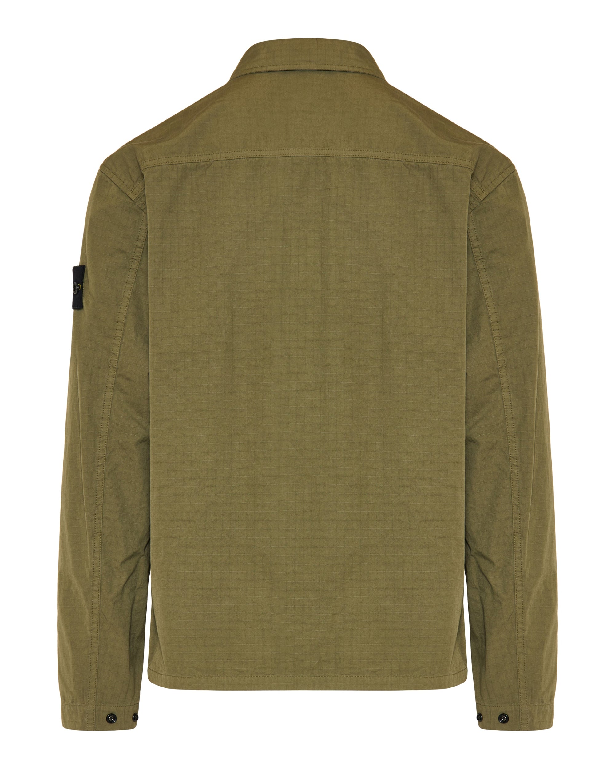Comfort Fit Zip Up Overshirt Stone island – Гарантія оригінальності – детальний вид