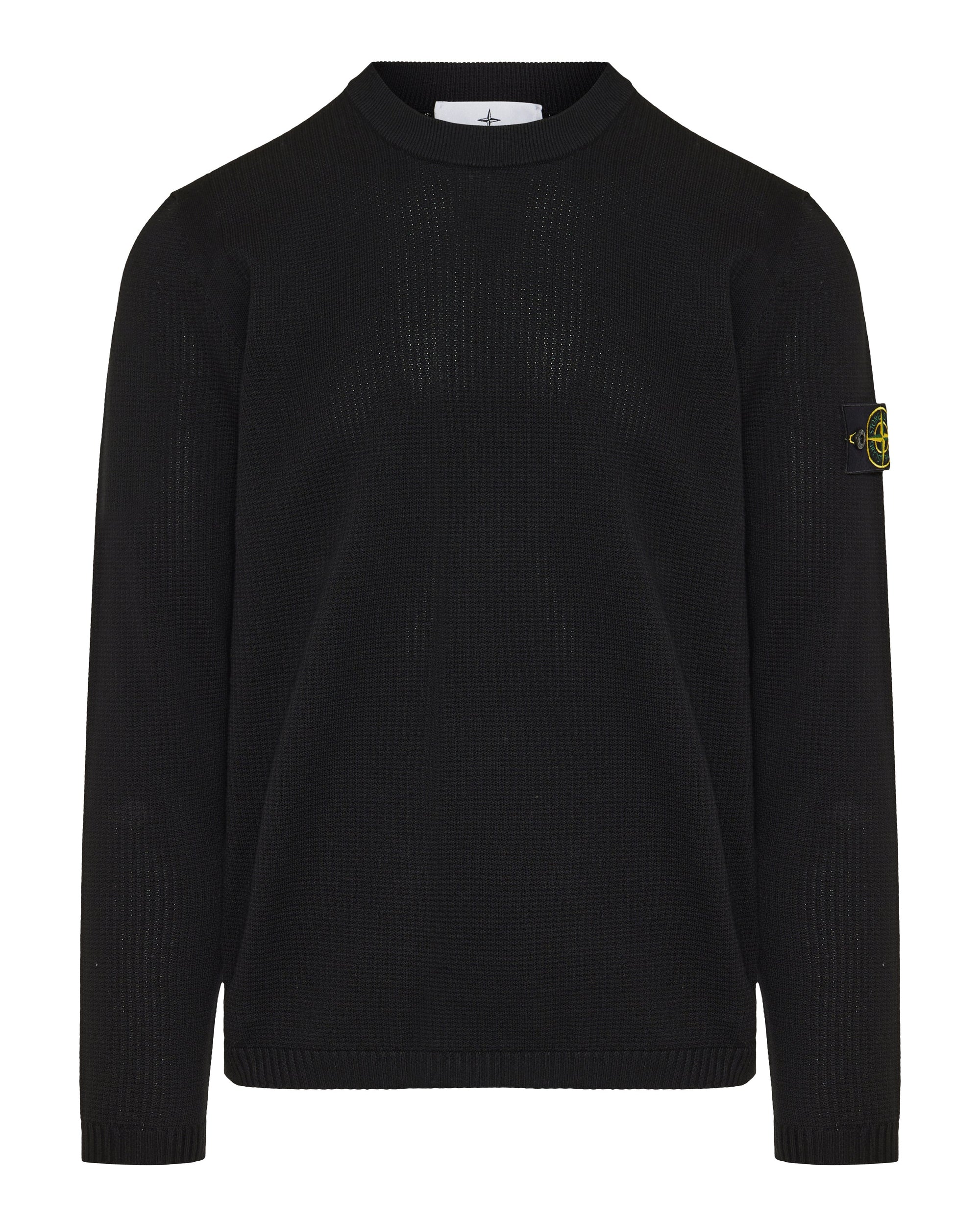Loose Fit Crewneck Jumper Stone island – Гарантія оригінальності – боковий вид