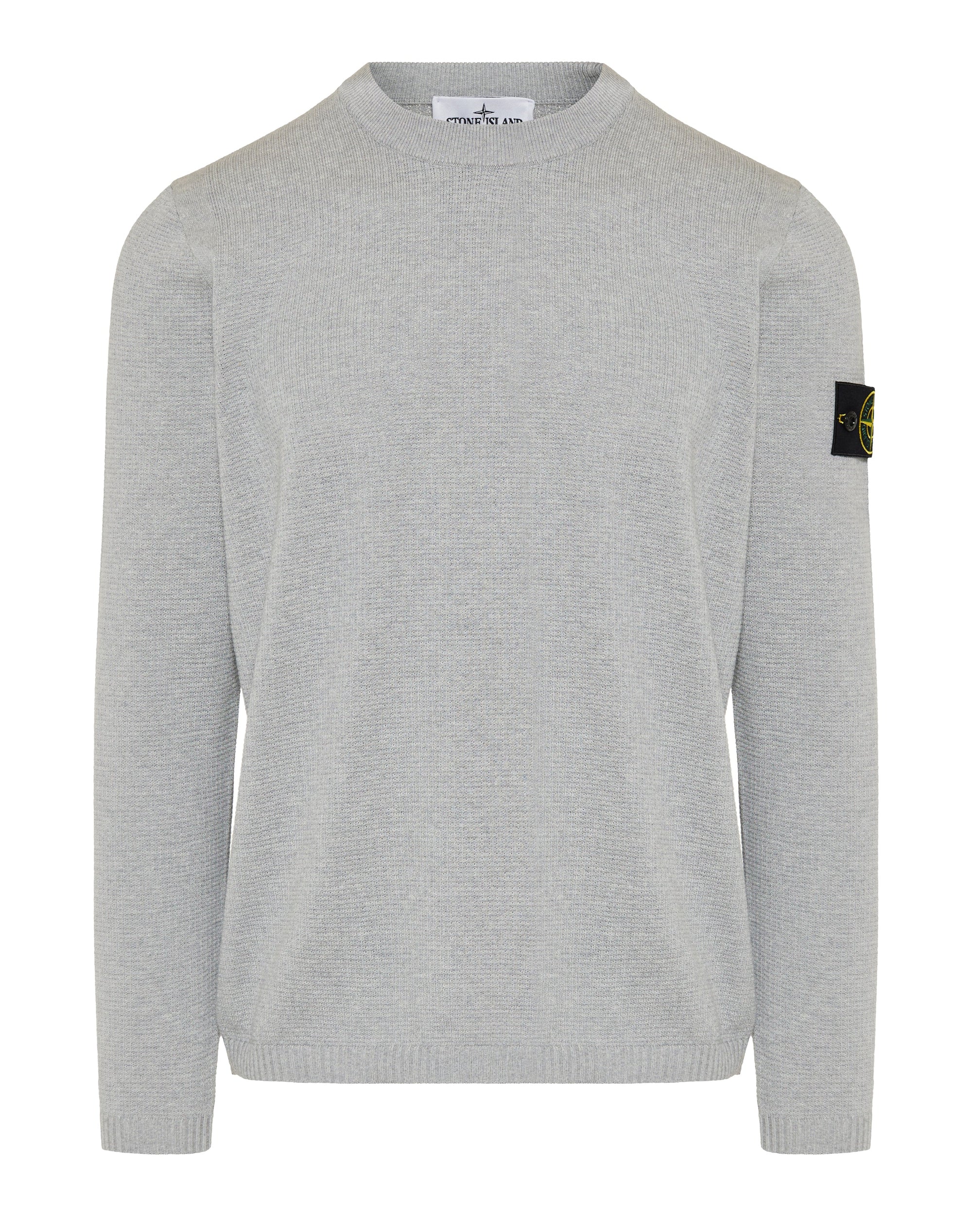 Loose Fit Crewneck Jumper Stone island – Гарантія оригінальності – боковий вид