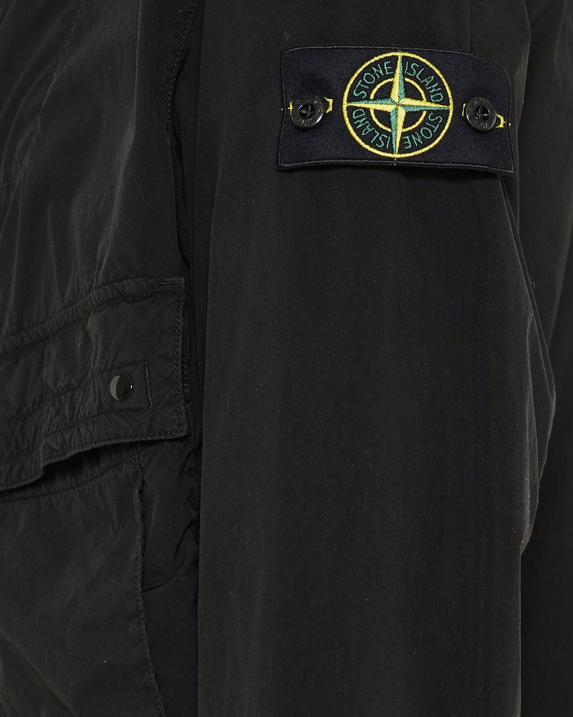 Zip Front Hooded Jacket Stone island – Гарантія оригінальності – збільшений вид