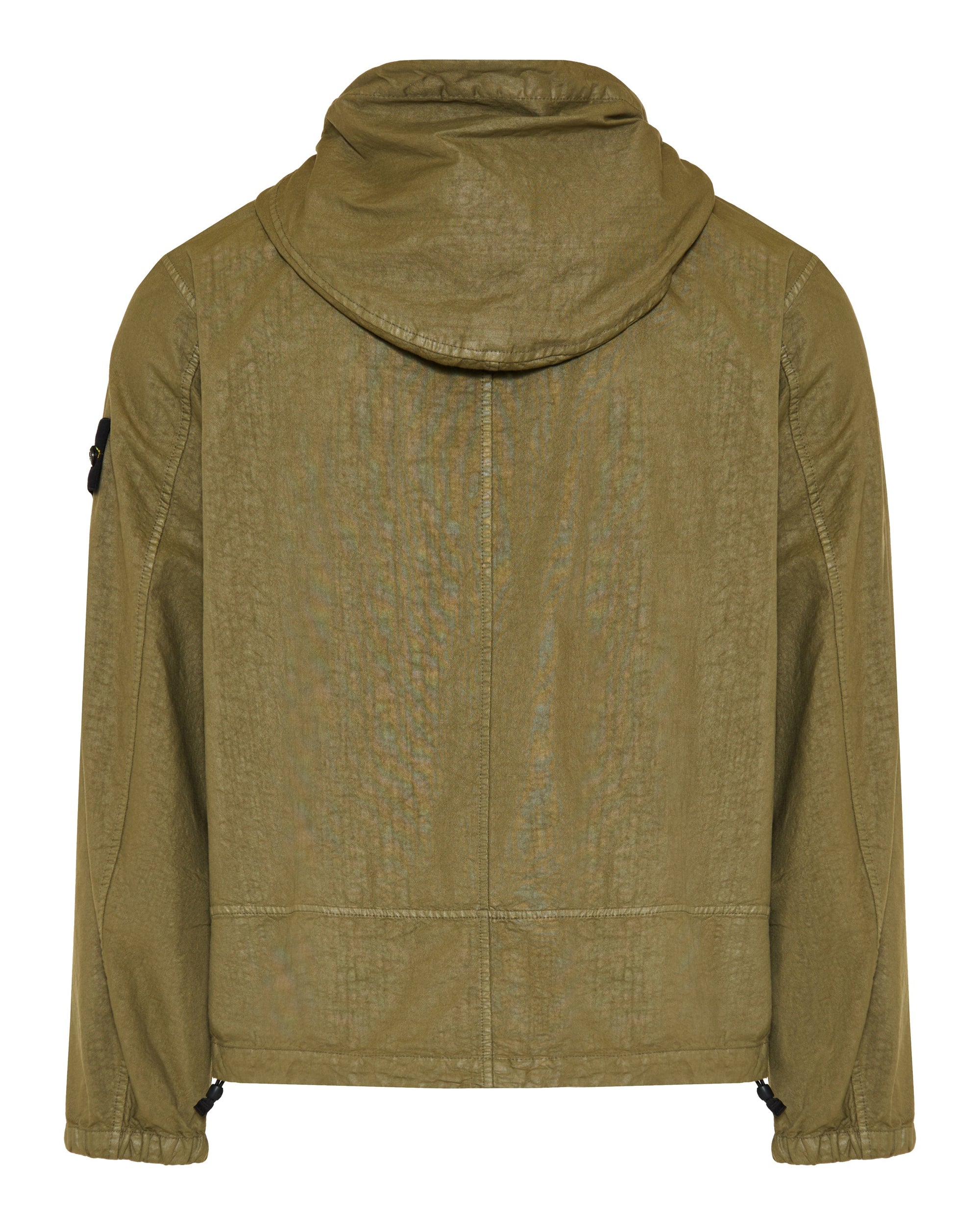 Hooded Organic Look Nylon Panama Jacket Stone island оригінал – Купити в Україні – детальний вид