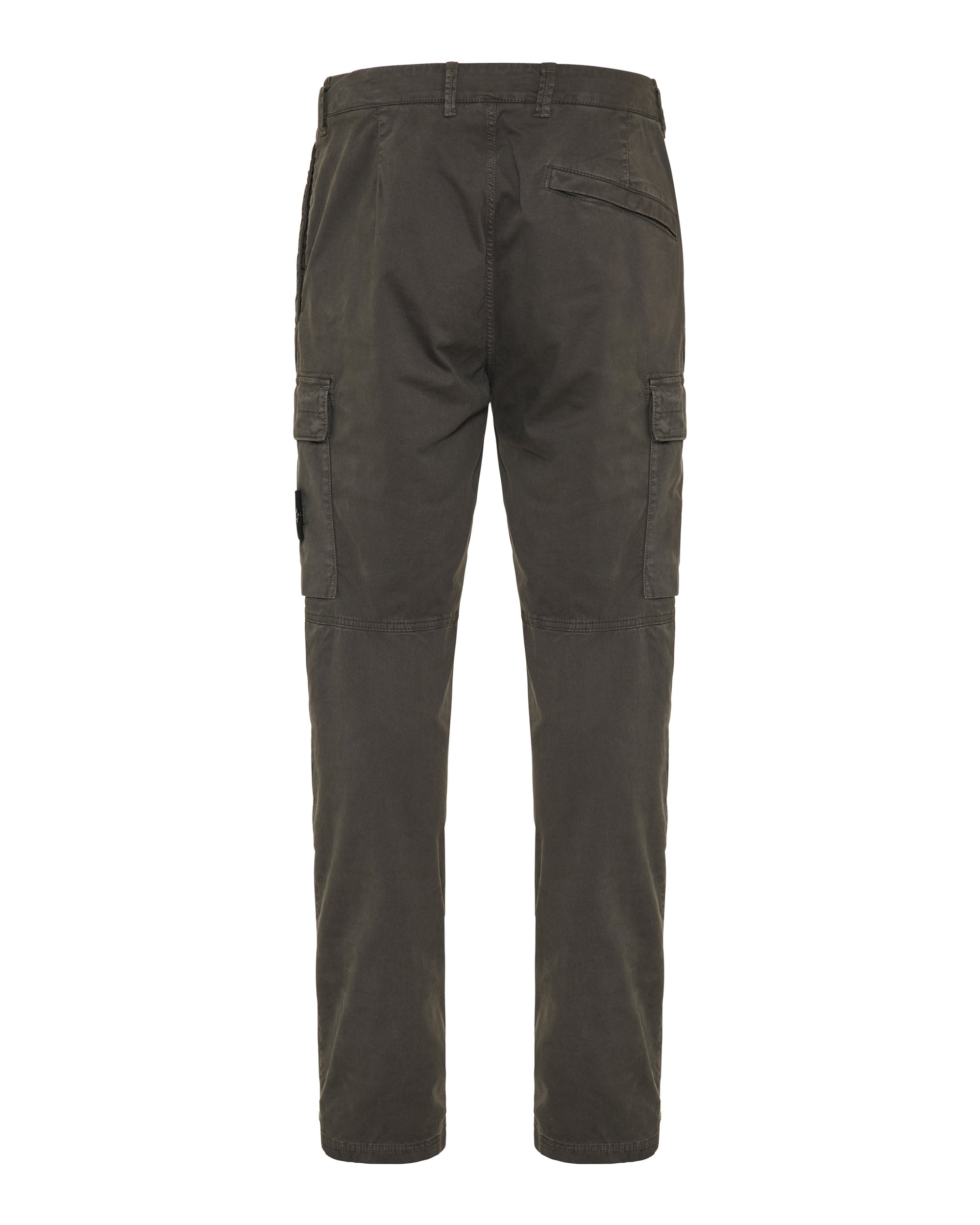 Organic Cotton Stretch Broken Twill Trousers Stone island – Гарантія оригінальності – детальний вид