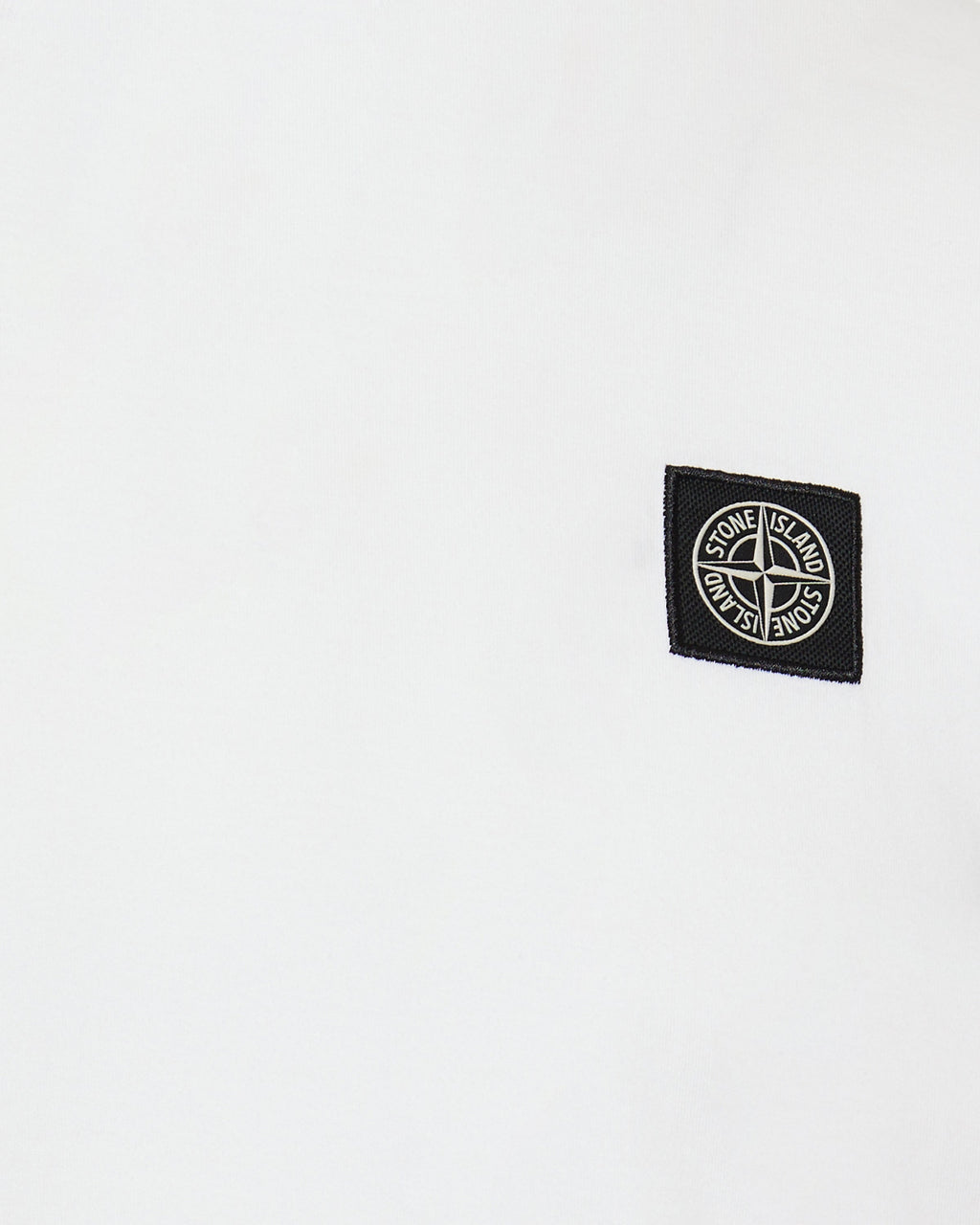 Оригінальна Slim Fit T Shirt With Compass Patch Stone island – збільшений вид