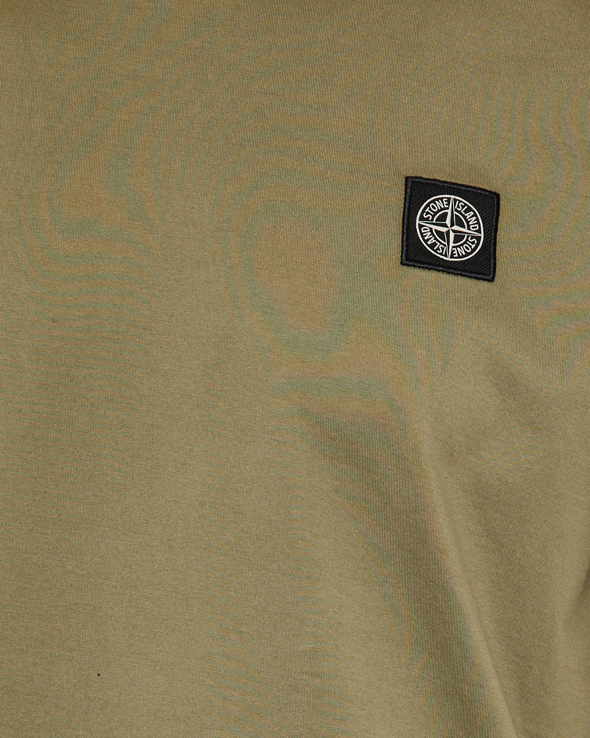 Crew Neck Logo Patch T Shirt Stone island оригінал – Купити в Україні – збільшений вид