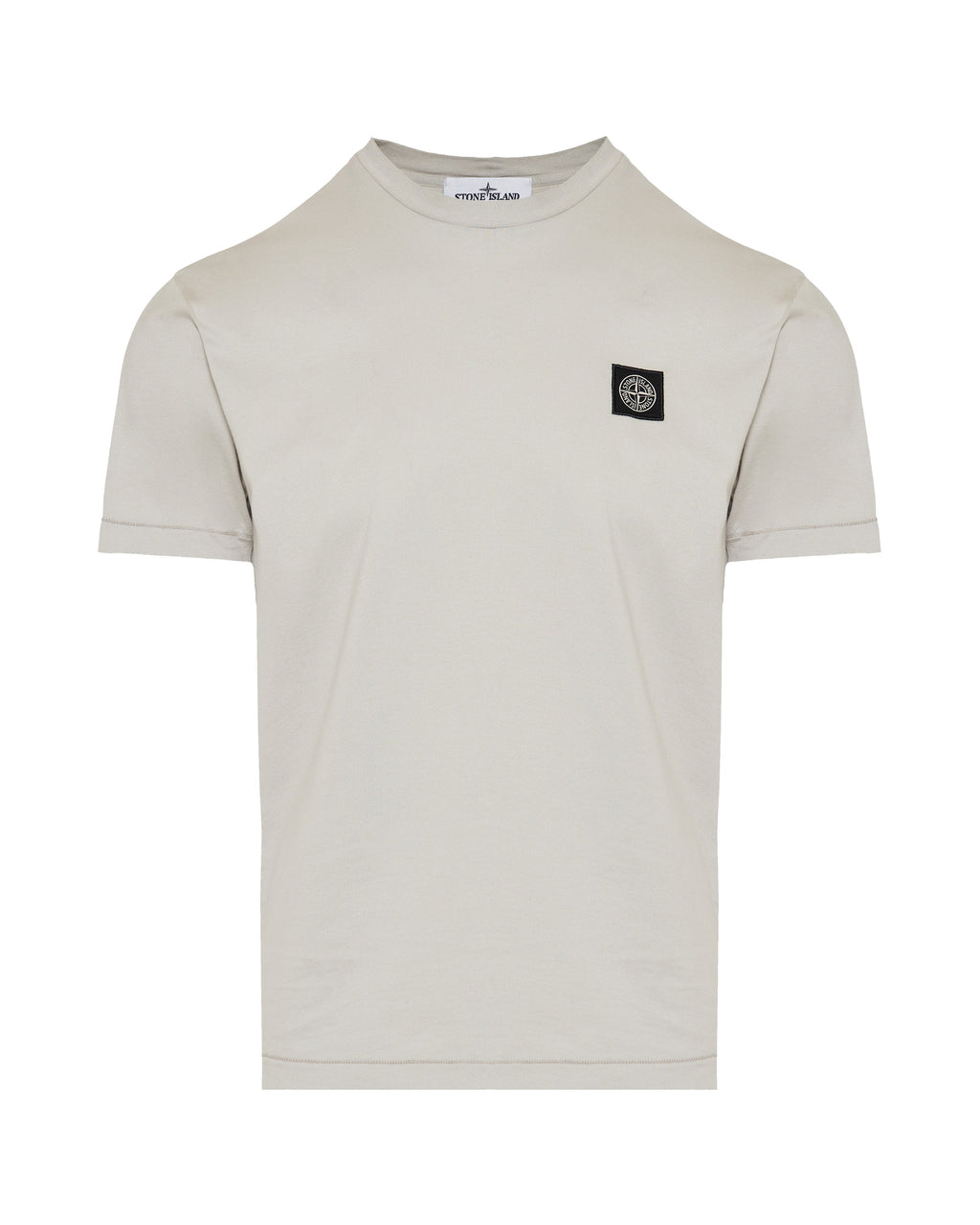 Оригінальна Slim Fit T Shirt With Compass Patch Stone island – боковий вид