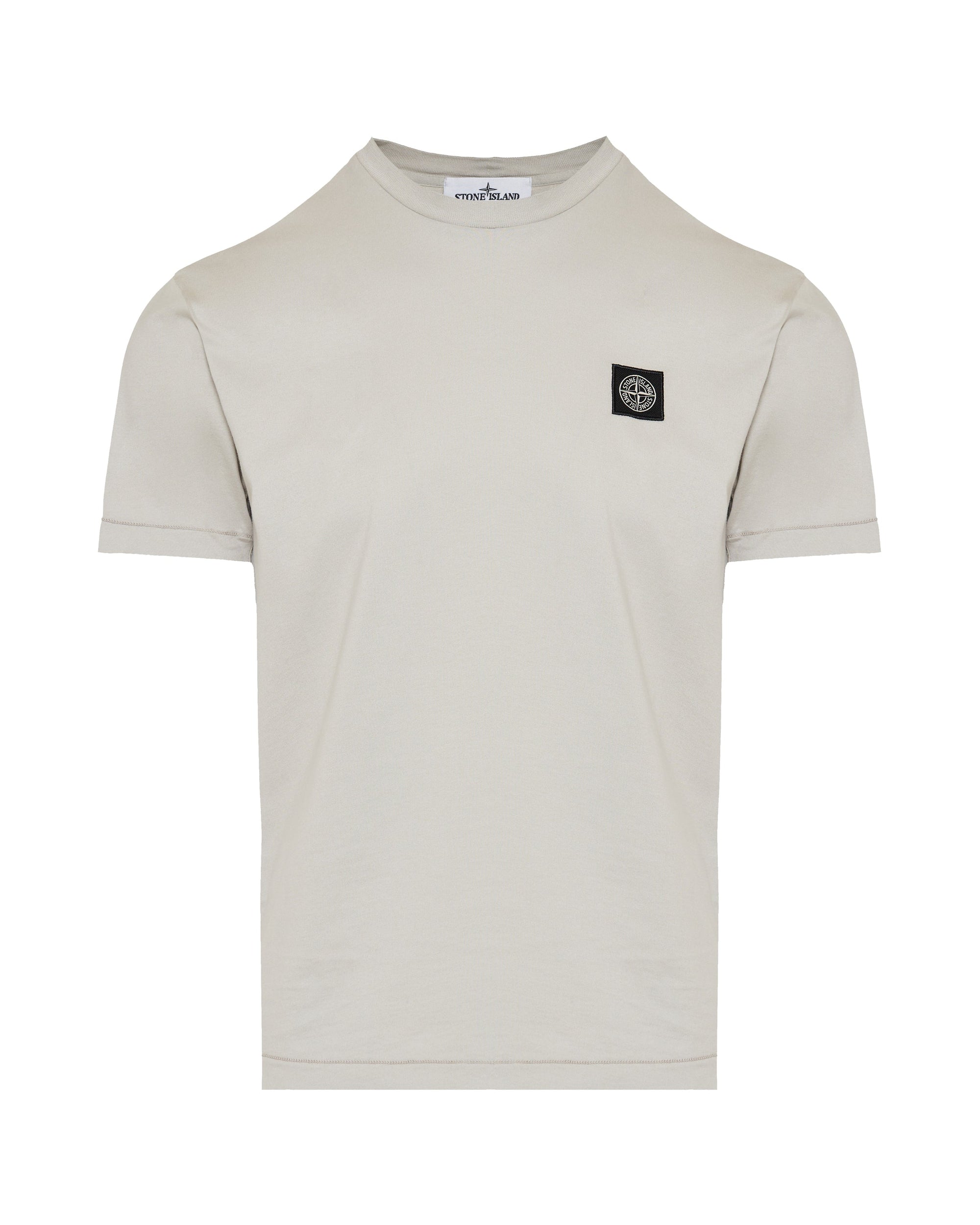 Оригінальна Slim Fit T Shirt With Compass Patch Stone island – боковий вид