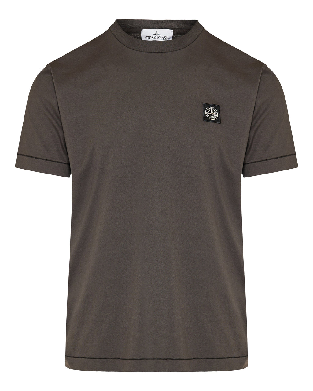 Crew Neck Logo Patch T Shirt Stone island оригінал – Купити в Україні – боковий вид