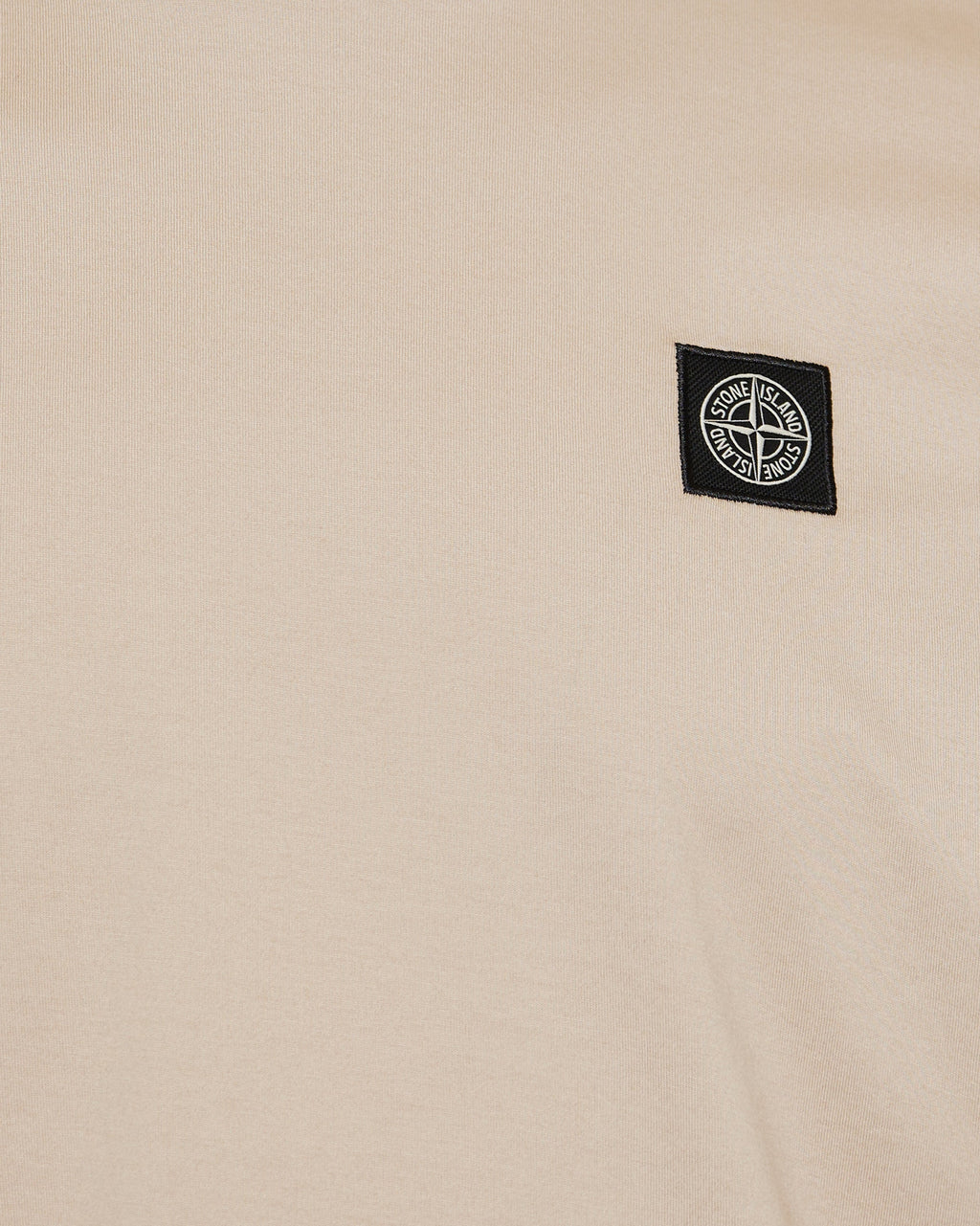 Оригінальна Slim Fit T Shirt With Compass Patch Stone island – збільшений вид