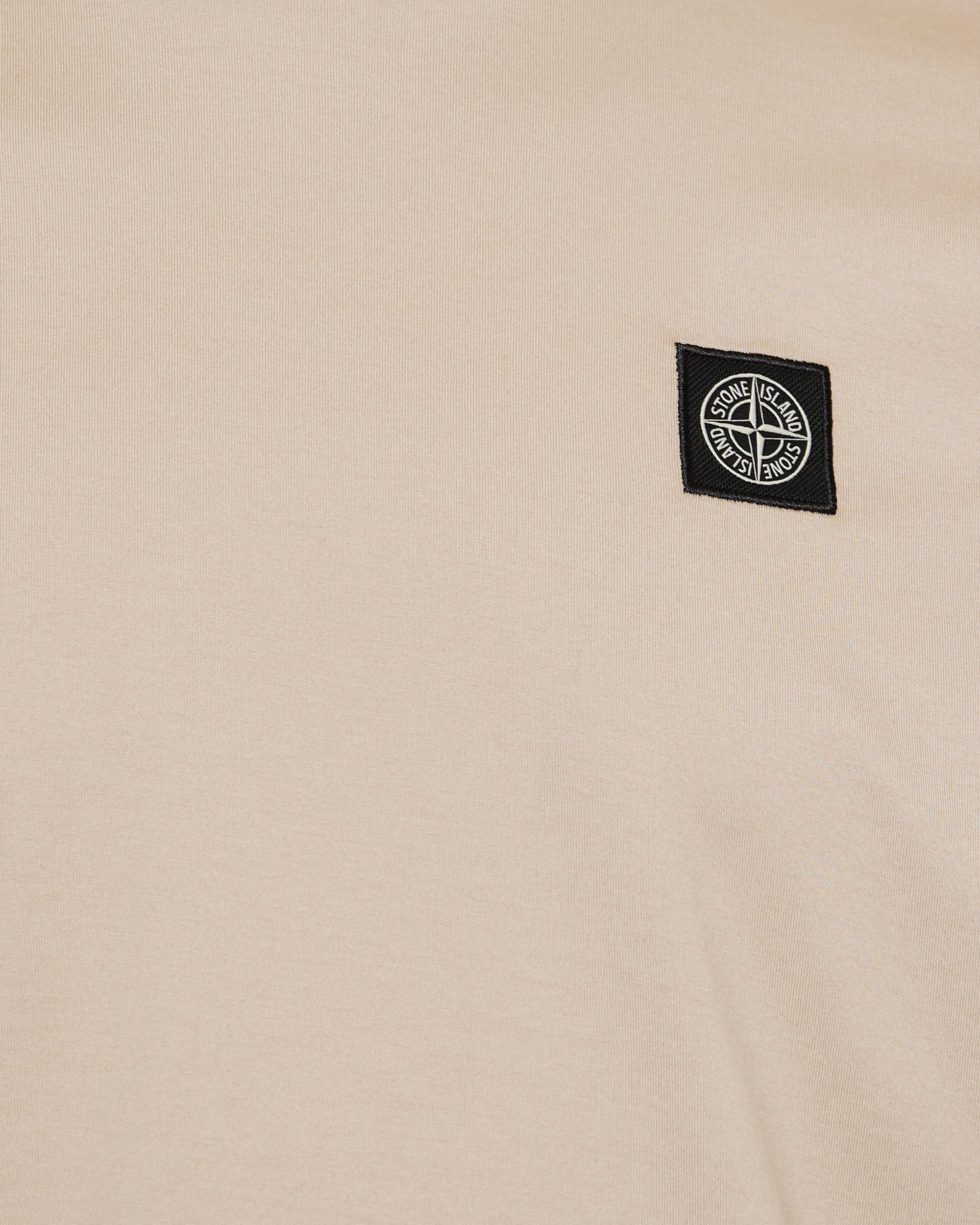 Оригінальна Slim Fit T Shirt With Compass Patch Stone island – збільшений вид
