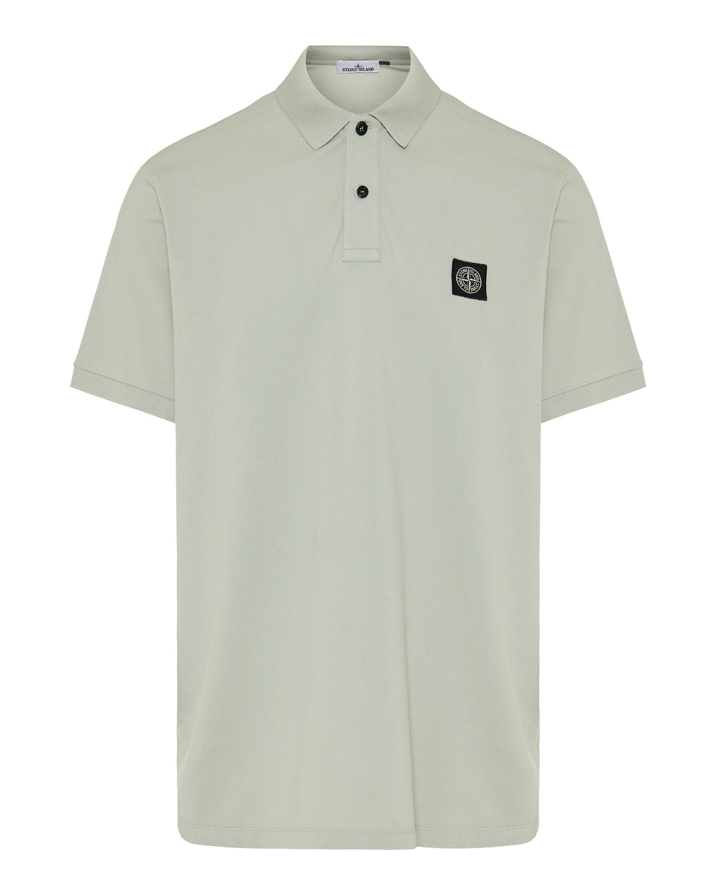 Оригінальна Logo Patch Polo Shirt Stone island – боковий вид