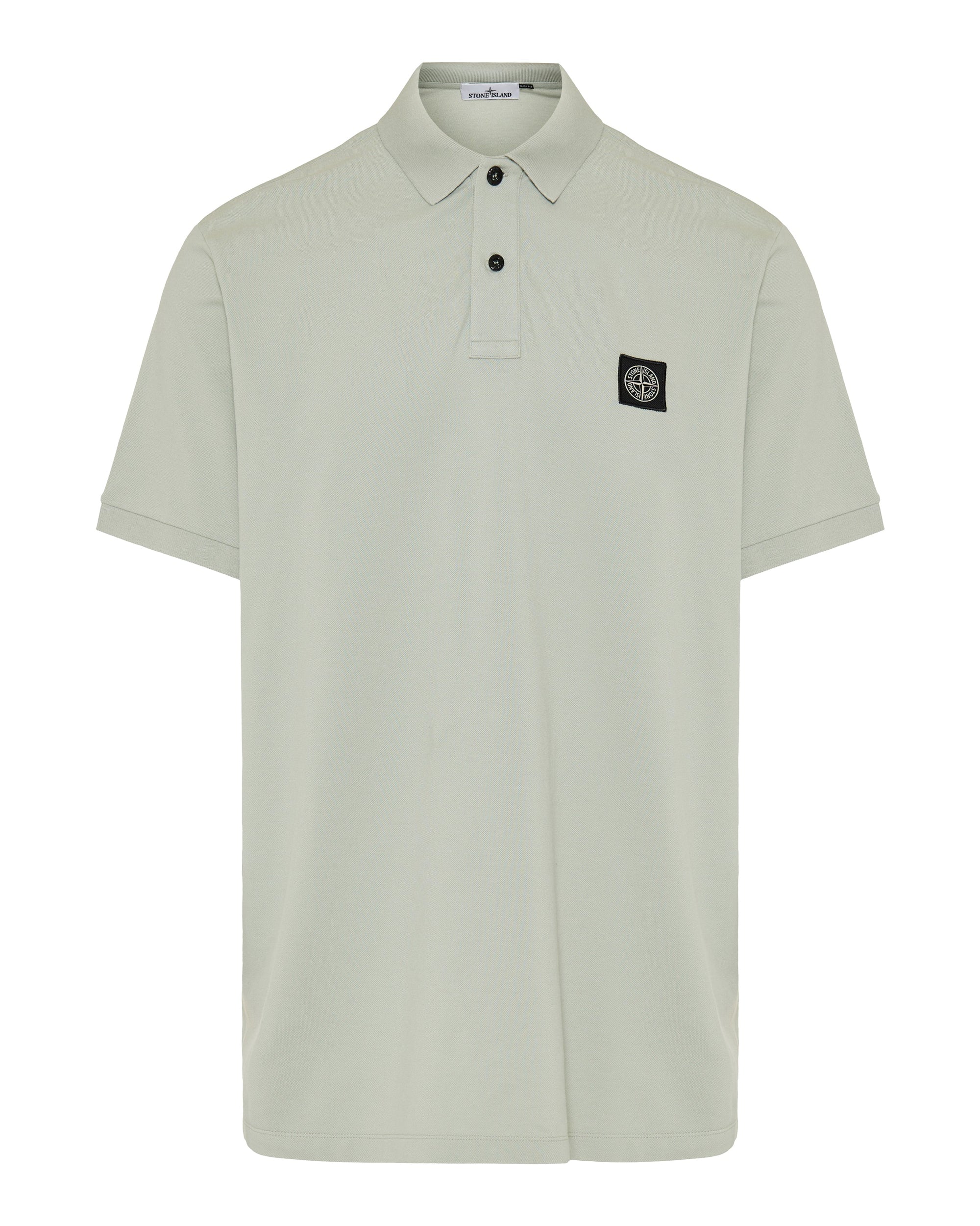 Оригінальна Logo Patch Polo Shirt Stone island – боковий вид