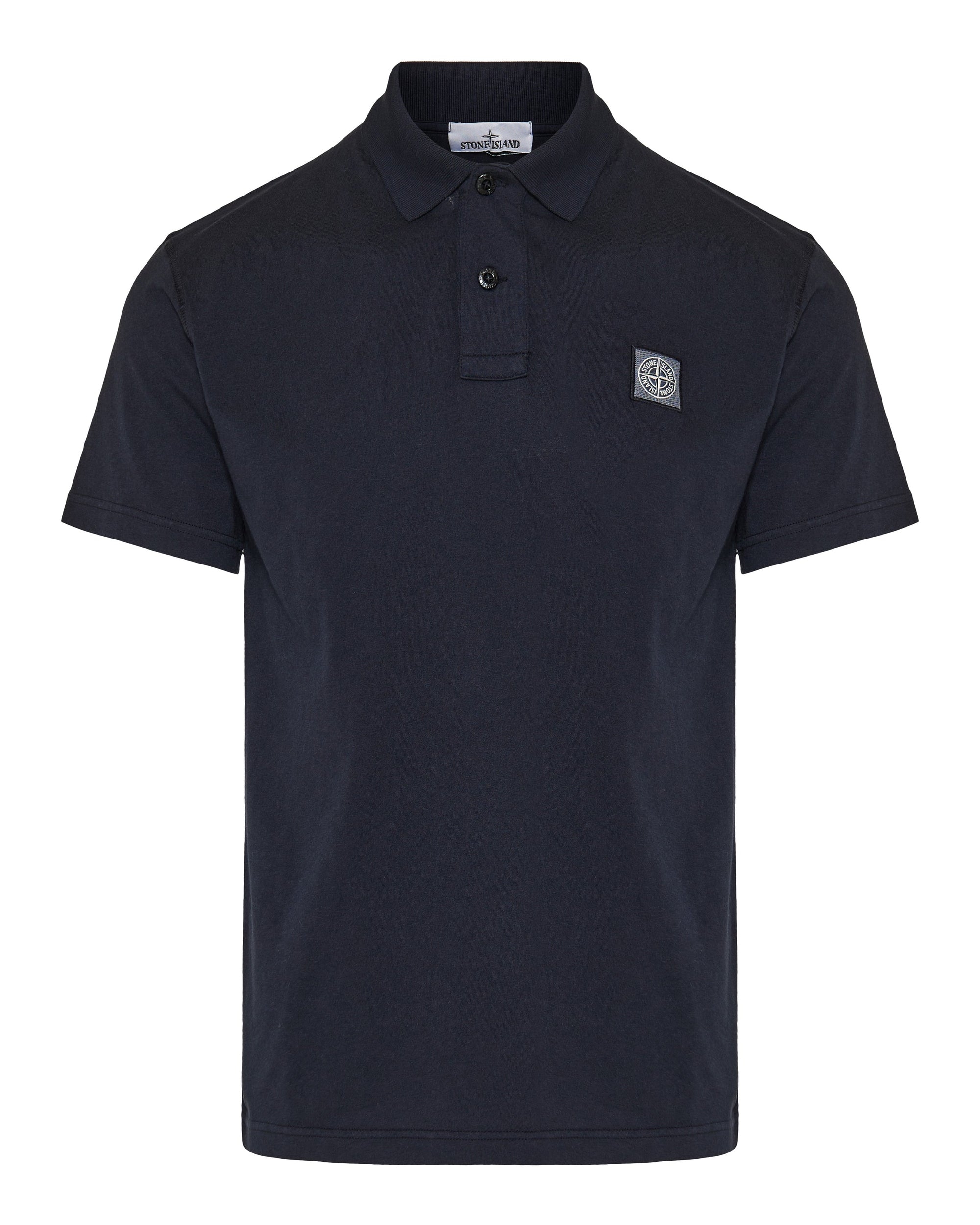 Cotton Polo Shirt Stone island – Гарантія оригінальності – боковий вид
