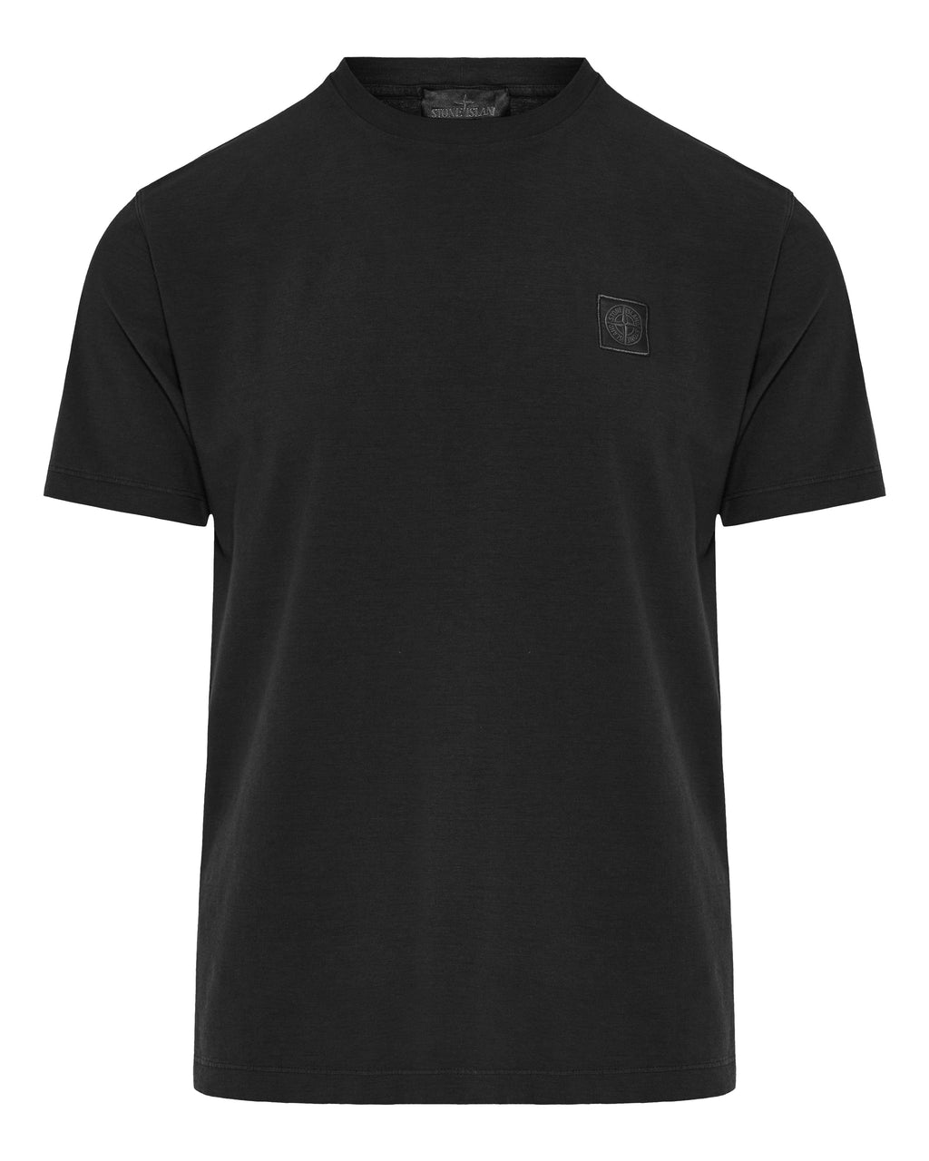 Crew Neck Logo Patch T Shirt Stone island оригінал – Купити в Україні – боковий вид