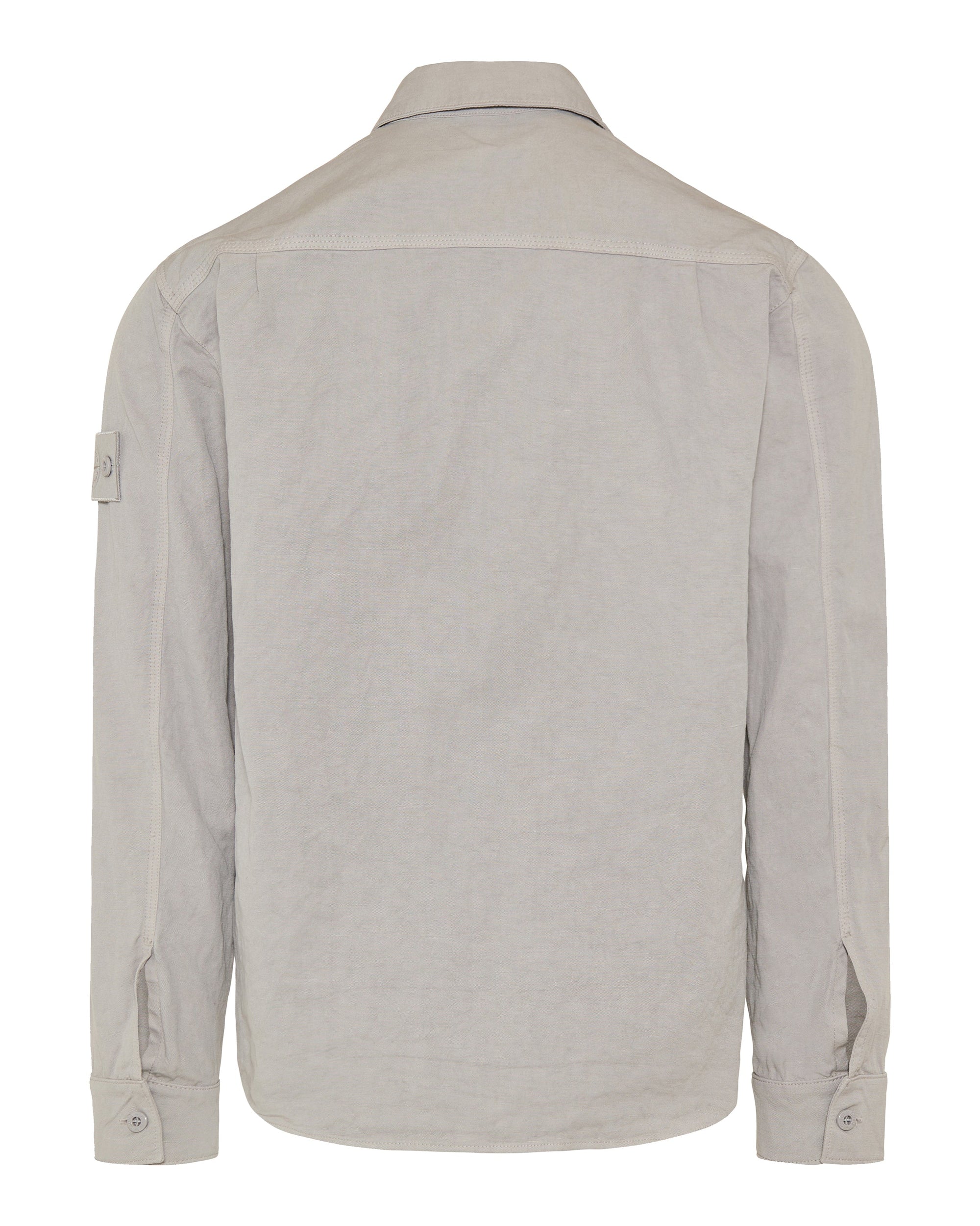 Оригінальна Cotton Linen Canvas Shirt Stone island – детальний вид