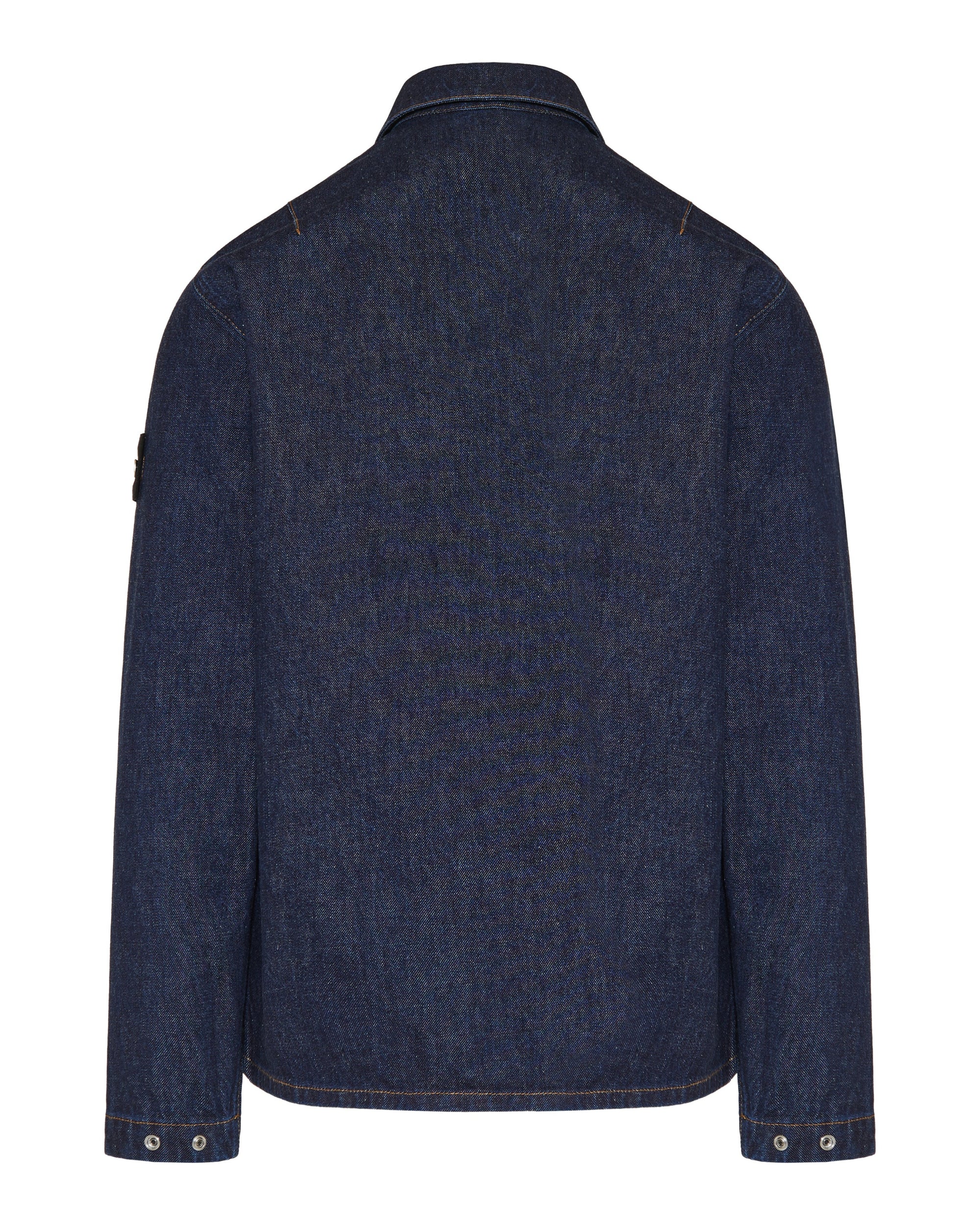 Denim Overshirt Stone island – Гарантія оригінальності – детальний вид
