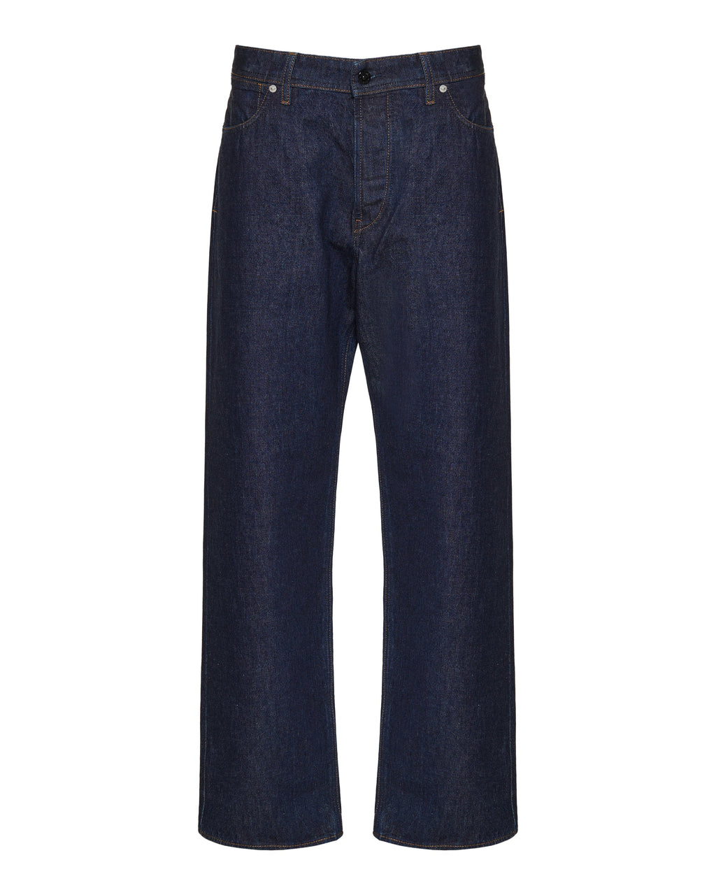 Оригінальна Logo Patch Loose Fit Jeans Stone island – боковий вид