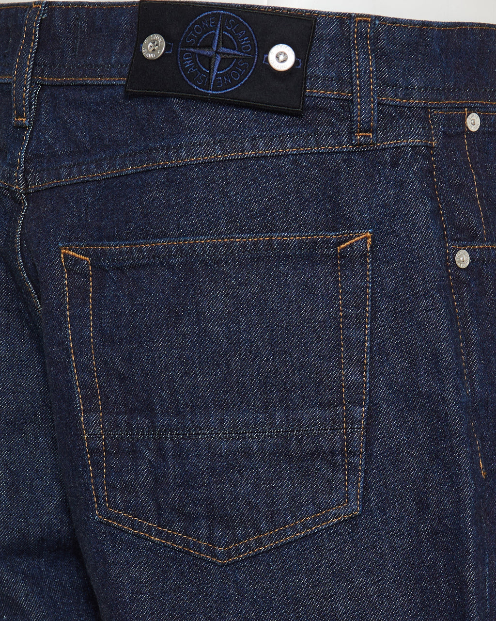 Оригінальна Logo Patch Loose Fit Jeans Stone island – збільшений вид