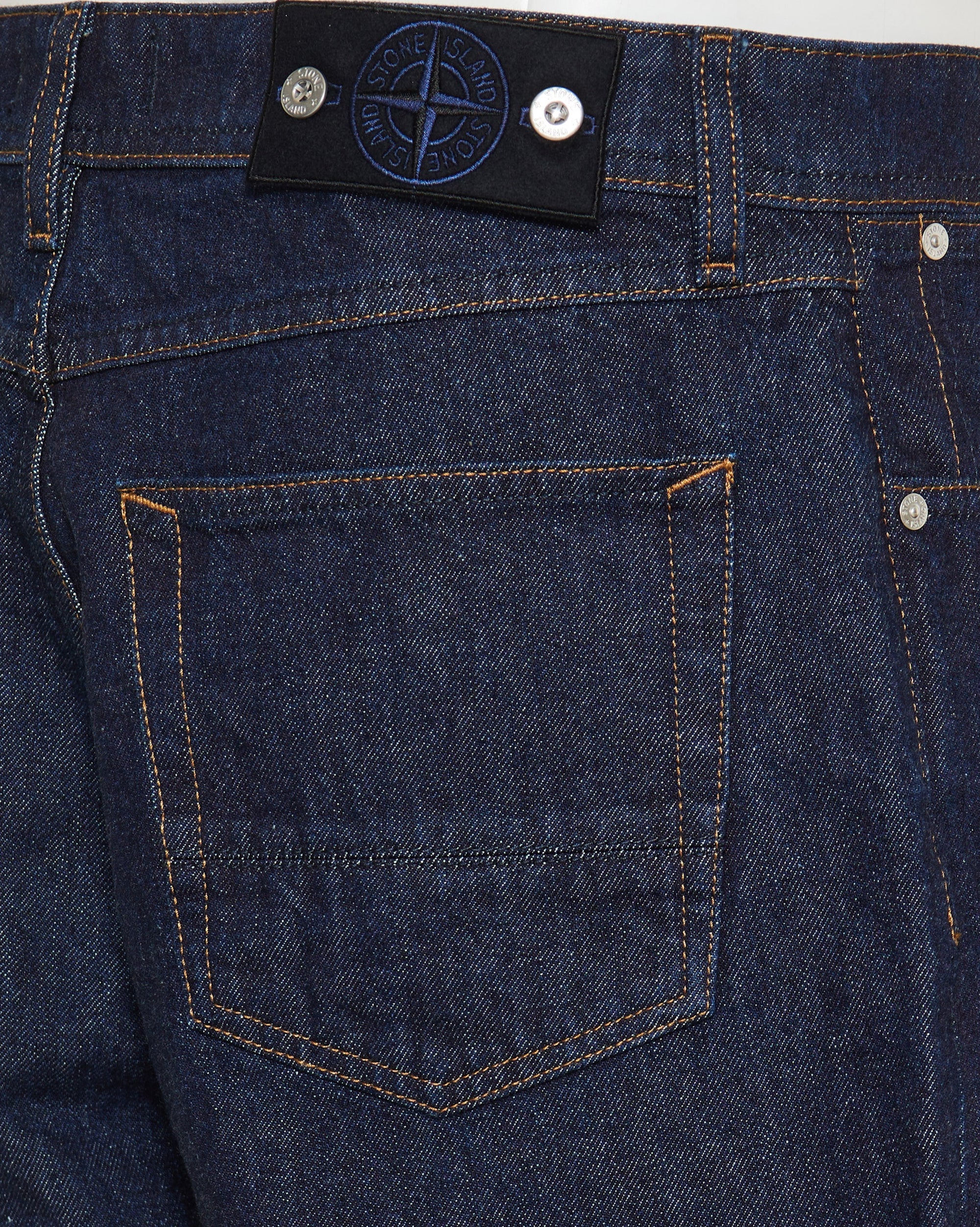 Оригінальна Logo Patch Loose Fit Jeans Stone island – збільшений вид