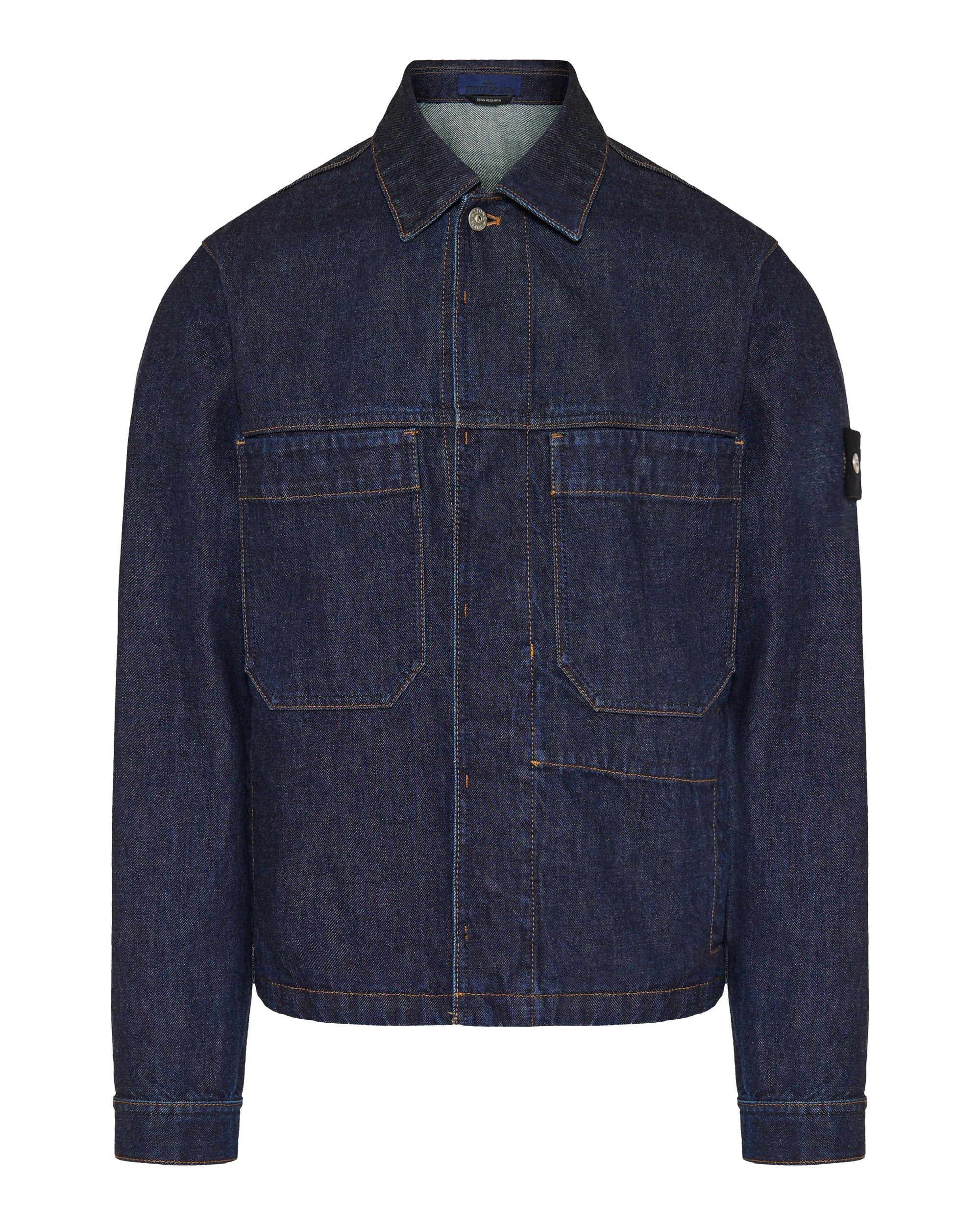 Denim Jacket Stone island – Гарантія оригінальності – боковий вид