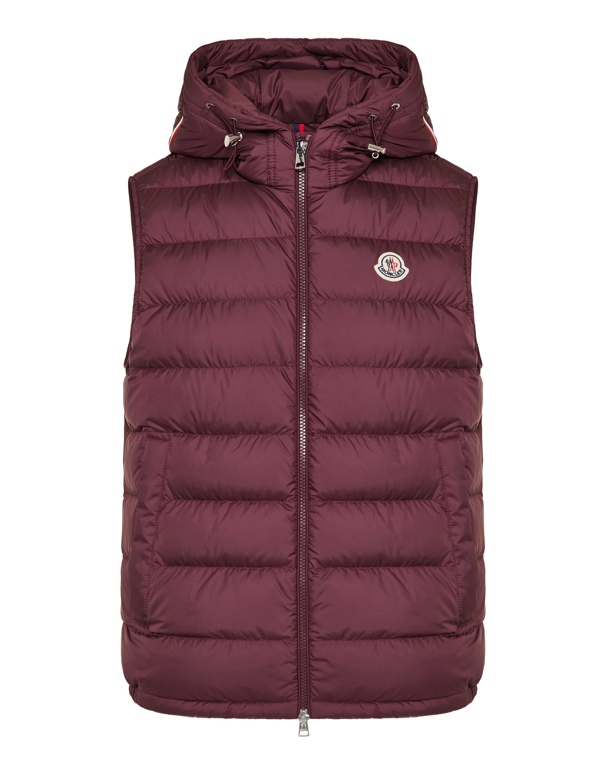 Marseillan Hooded Down Gilet Moncler – Гарантія оригінальності – боковий вид