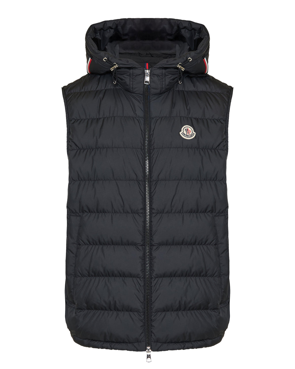 Marseillan Hooded Down Gilet Moncler – Гарантія оригінальності – боковий вид