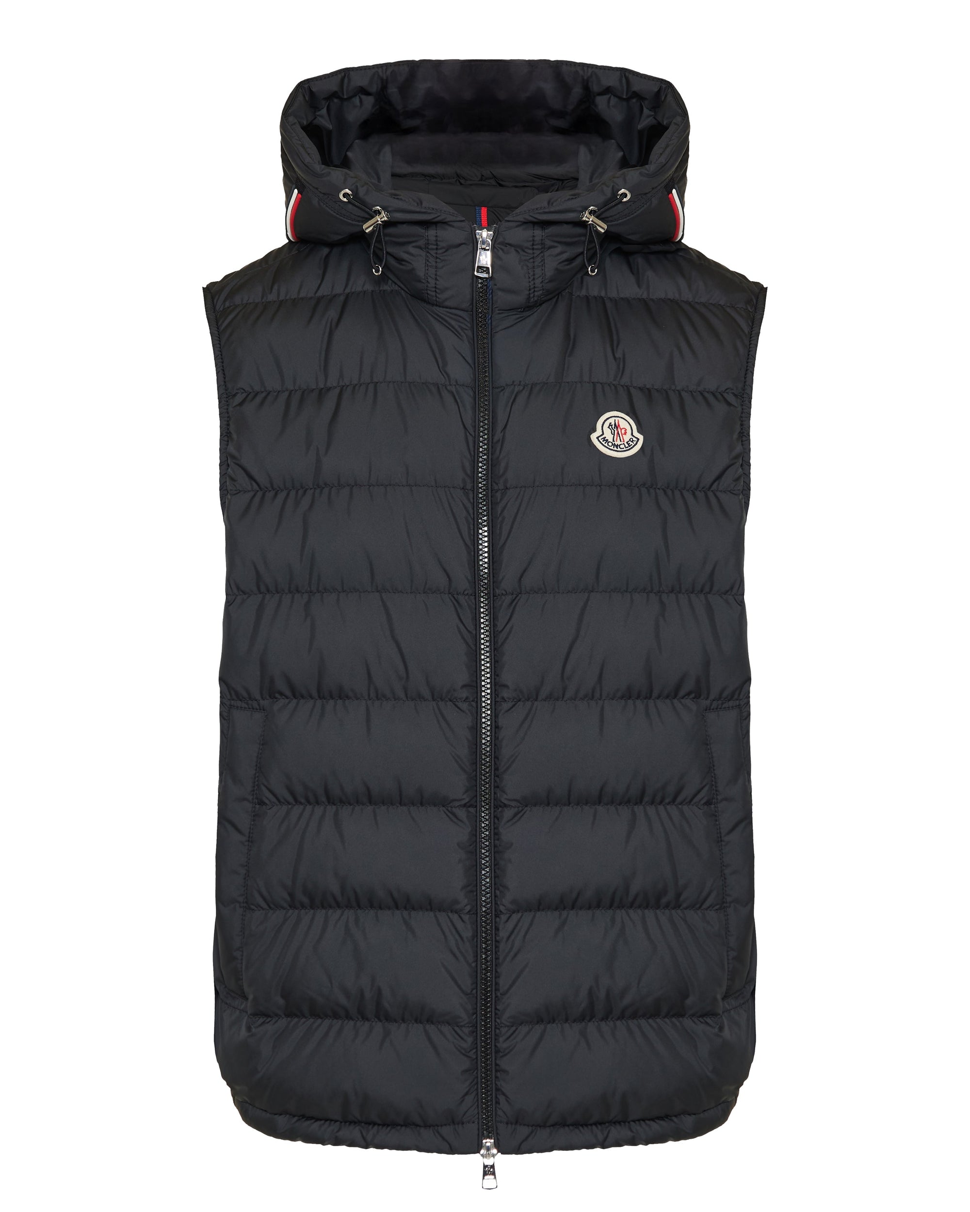 Marseillan Hooded Down Gilet Moncler – Гарантія оригінальності – боковий вид