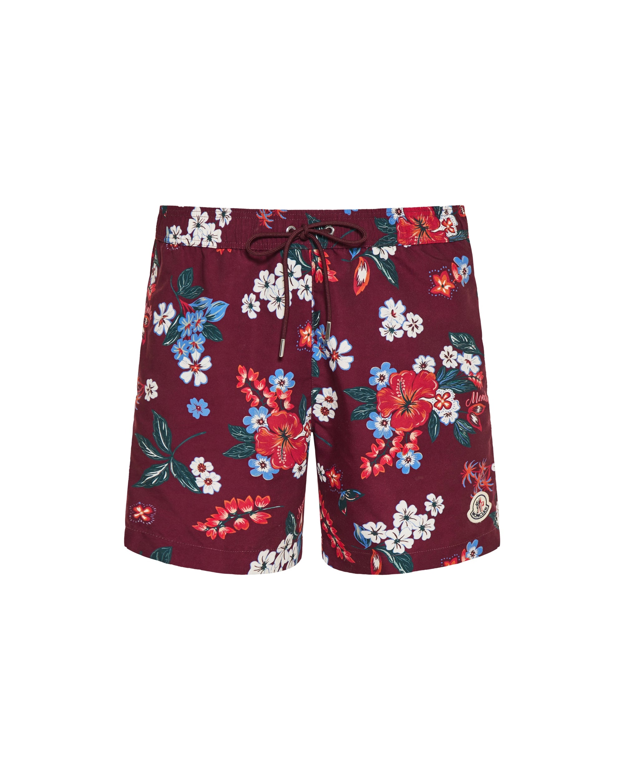 Floral Print Swim Shorts Moncler – Гарантія оригінальності – боковий вид