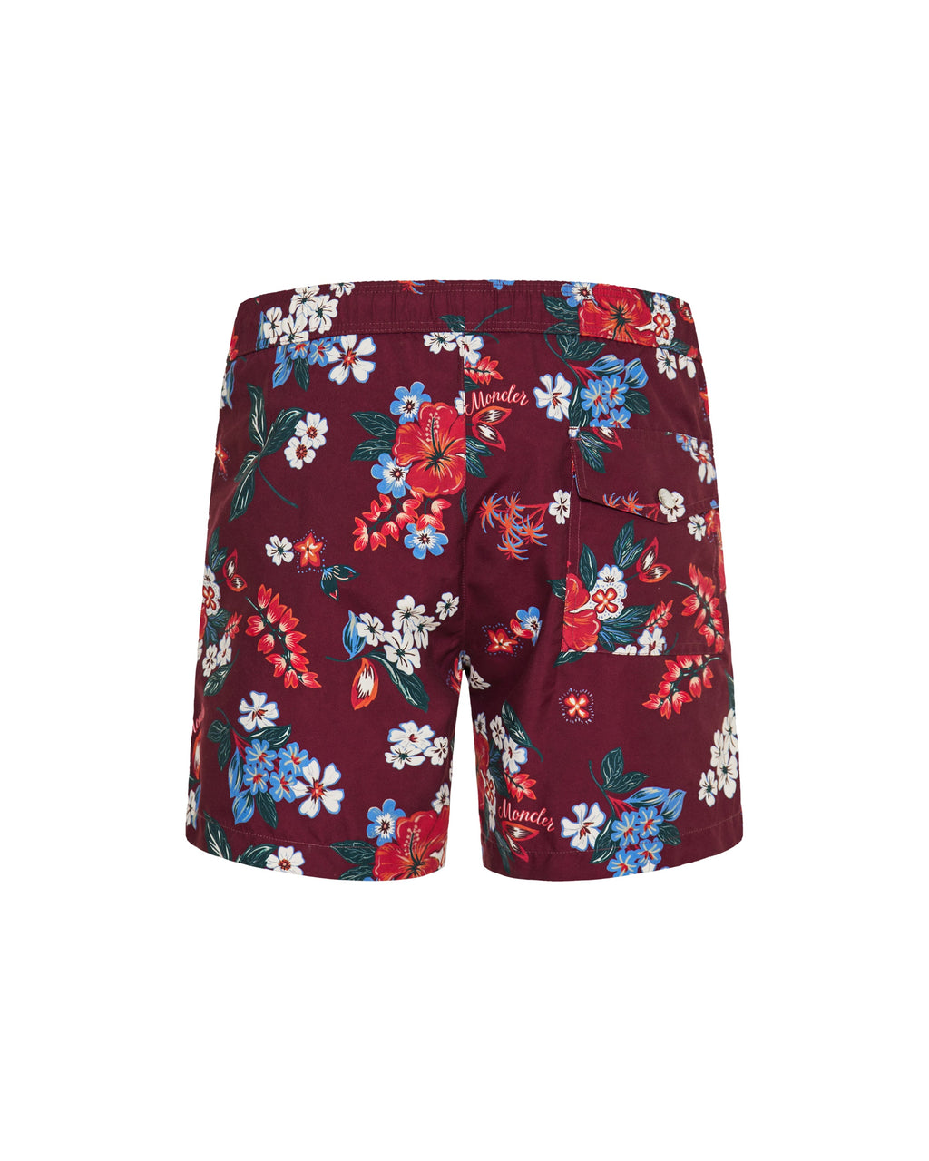 Floral Print Swim Shorts Moncler – Гарантія оригінальності – детальний вид