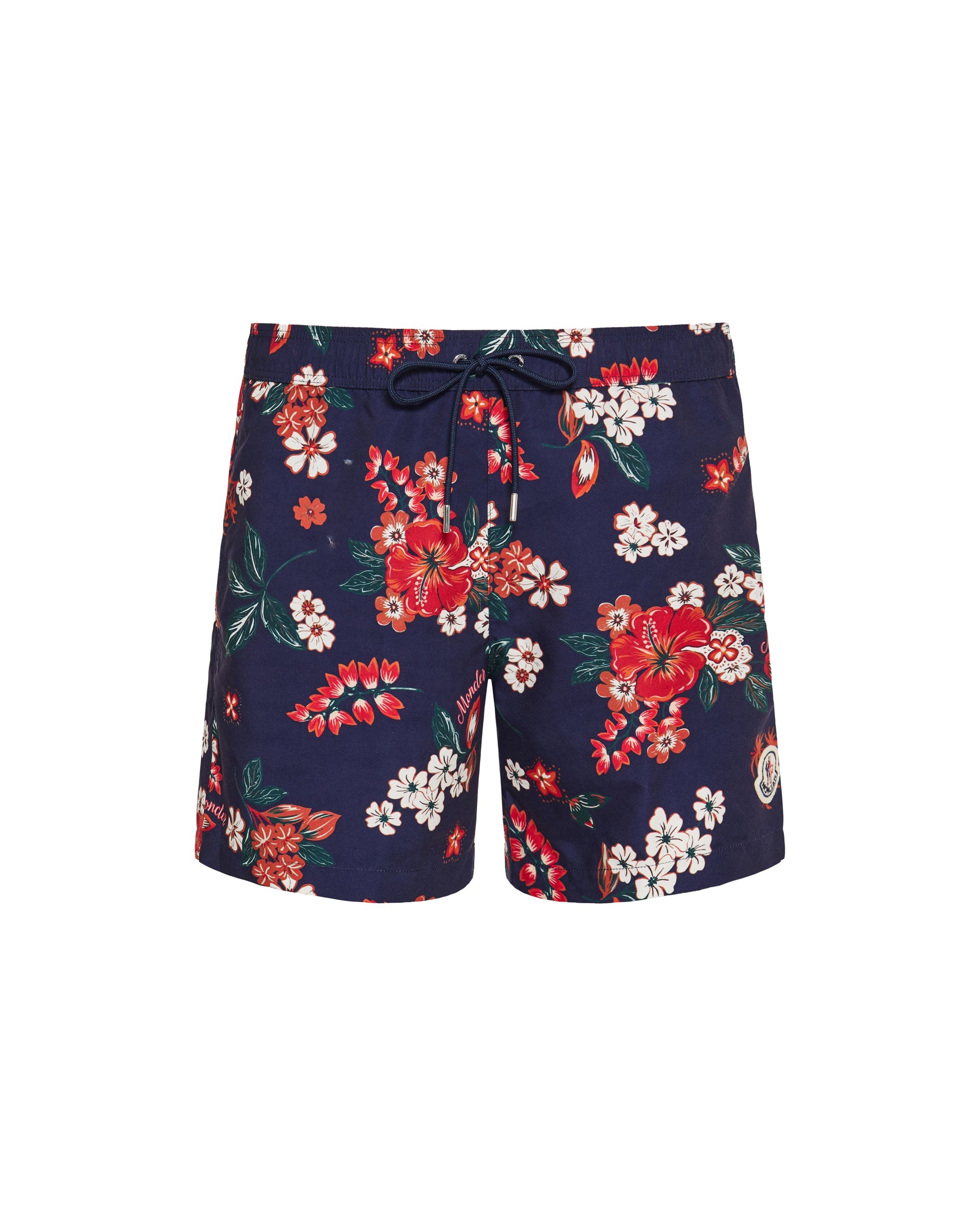 Floral Print Swim Shorts Moncler – Гарантія оригінальності – боковий вид