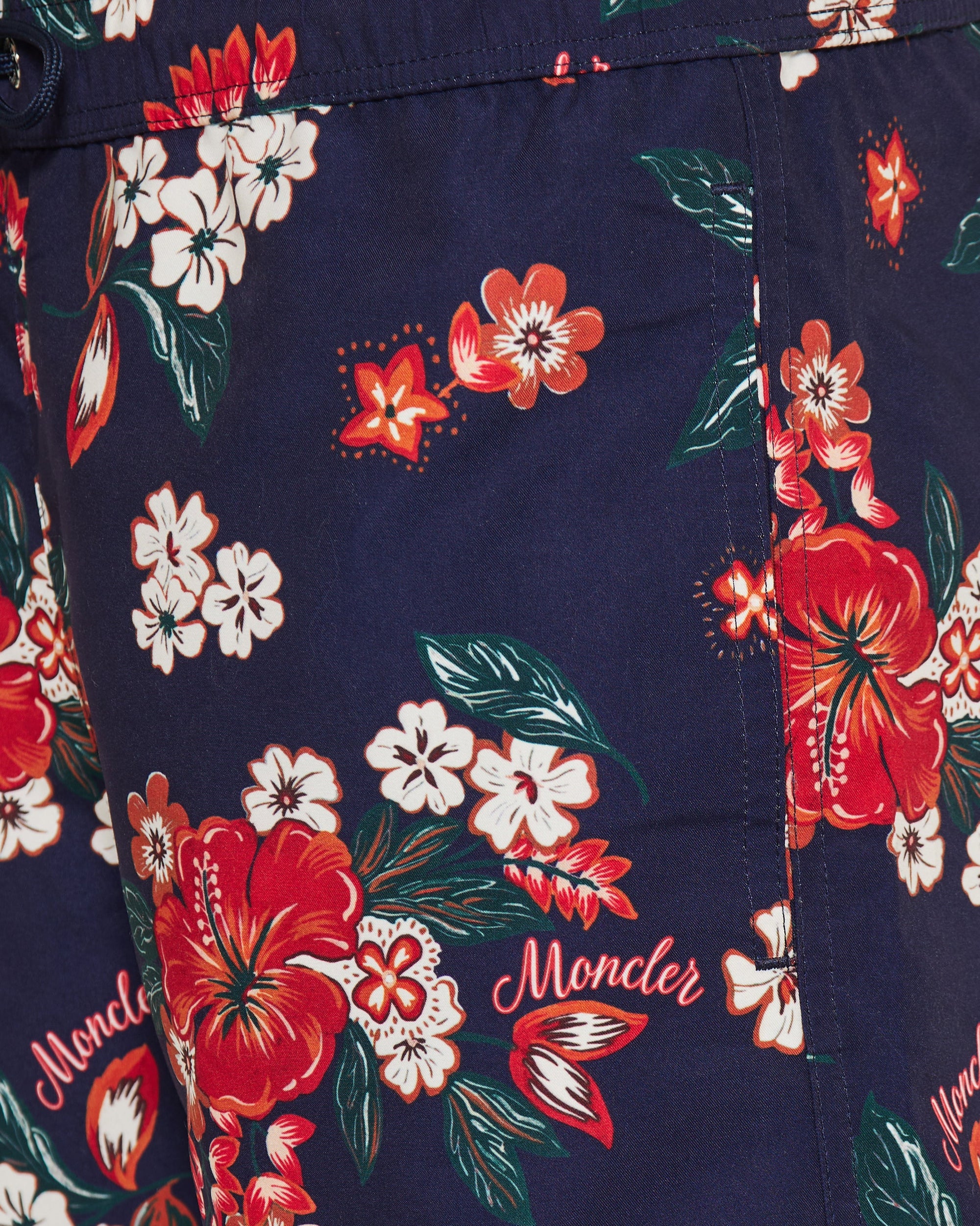 Floral Print Swim Shorts Moncler – Гарантія оригінальності – збільшений вид