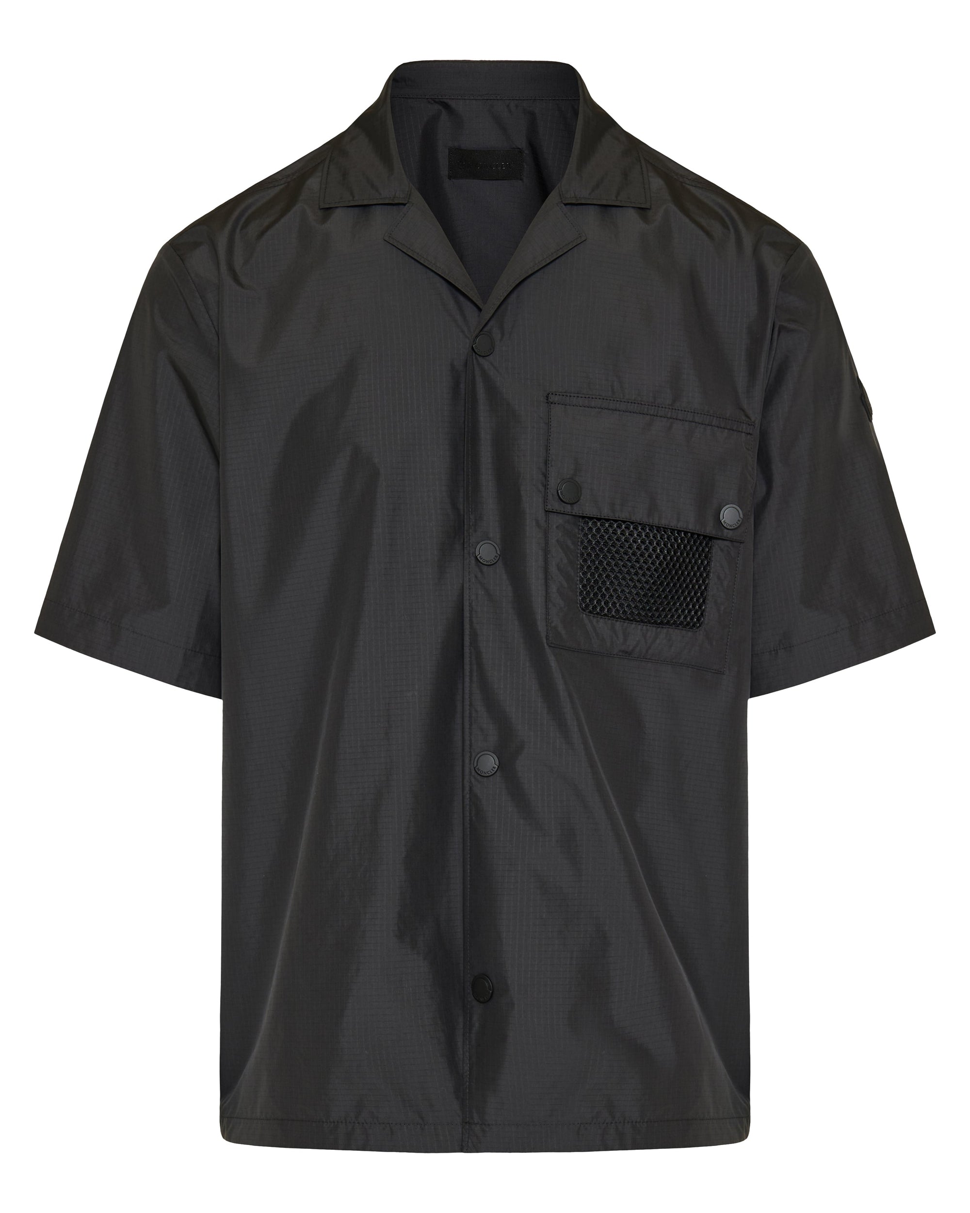 Оригінальна Logo Short Sleeve Shirt Moncler – боковий вид