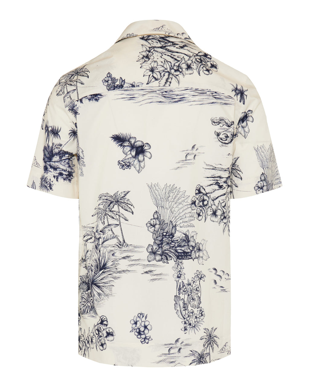 Floral Print Cotton Shirt Moncler оригінал – Купити в Україні – збільшений вид