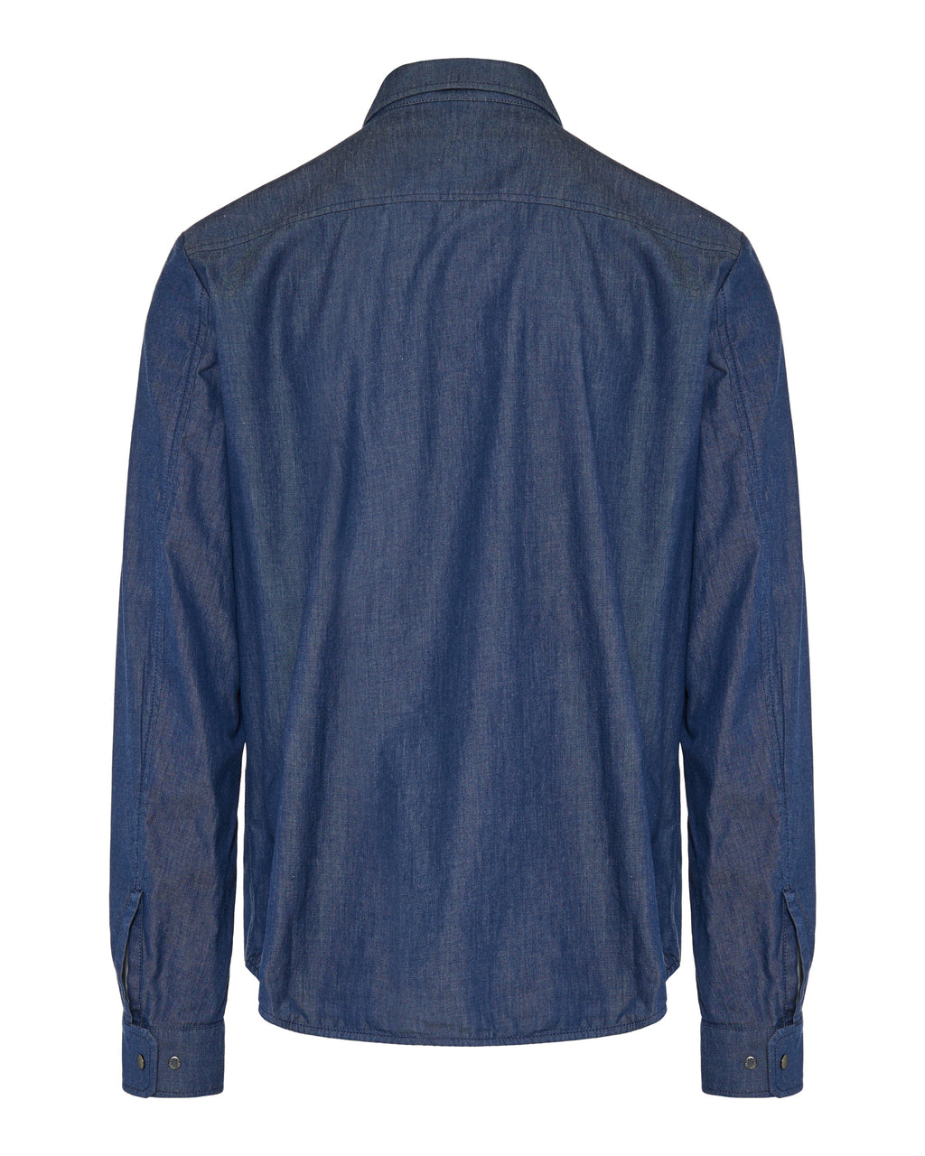 Denim Effect Shirt Jacket Moncler оригінал – Купити в Україні – вид ззаду