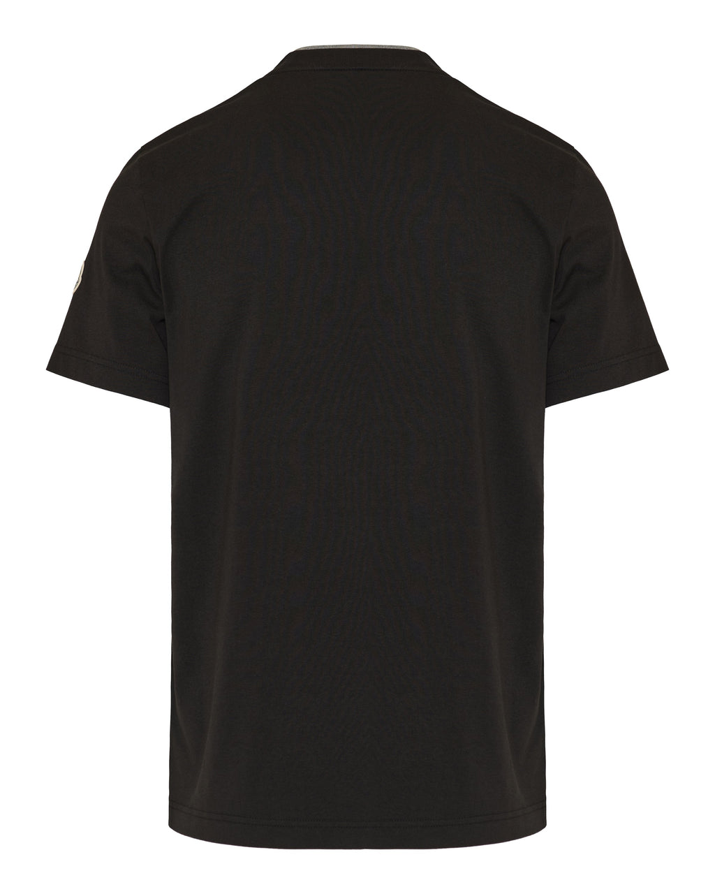 Оригінальна Embroidered Logo Cotton T Shirt Moncler – детальний вид